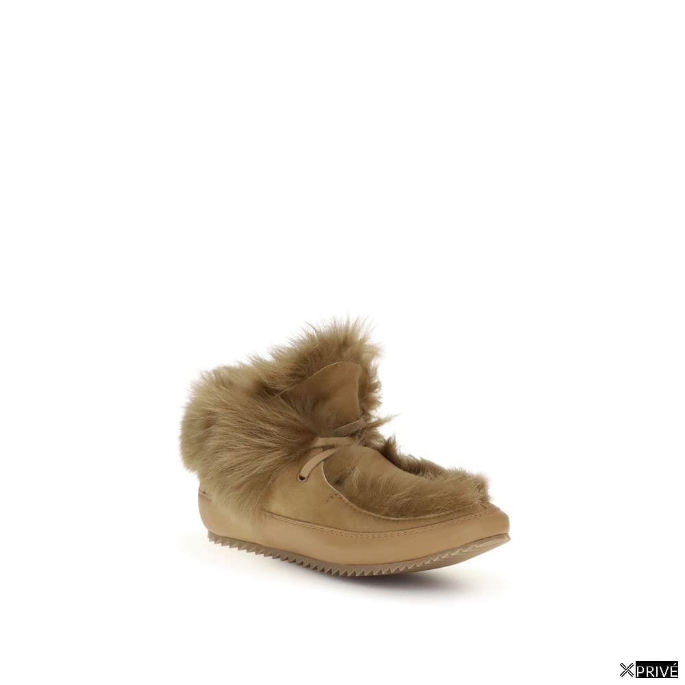 Bottes beiges en Cuir — 2