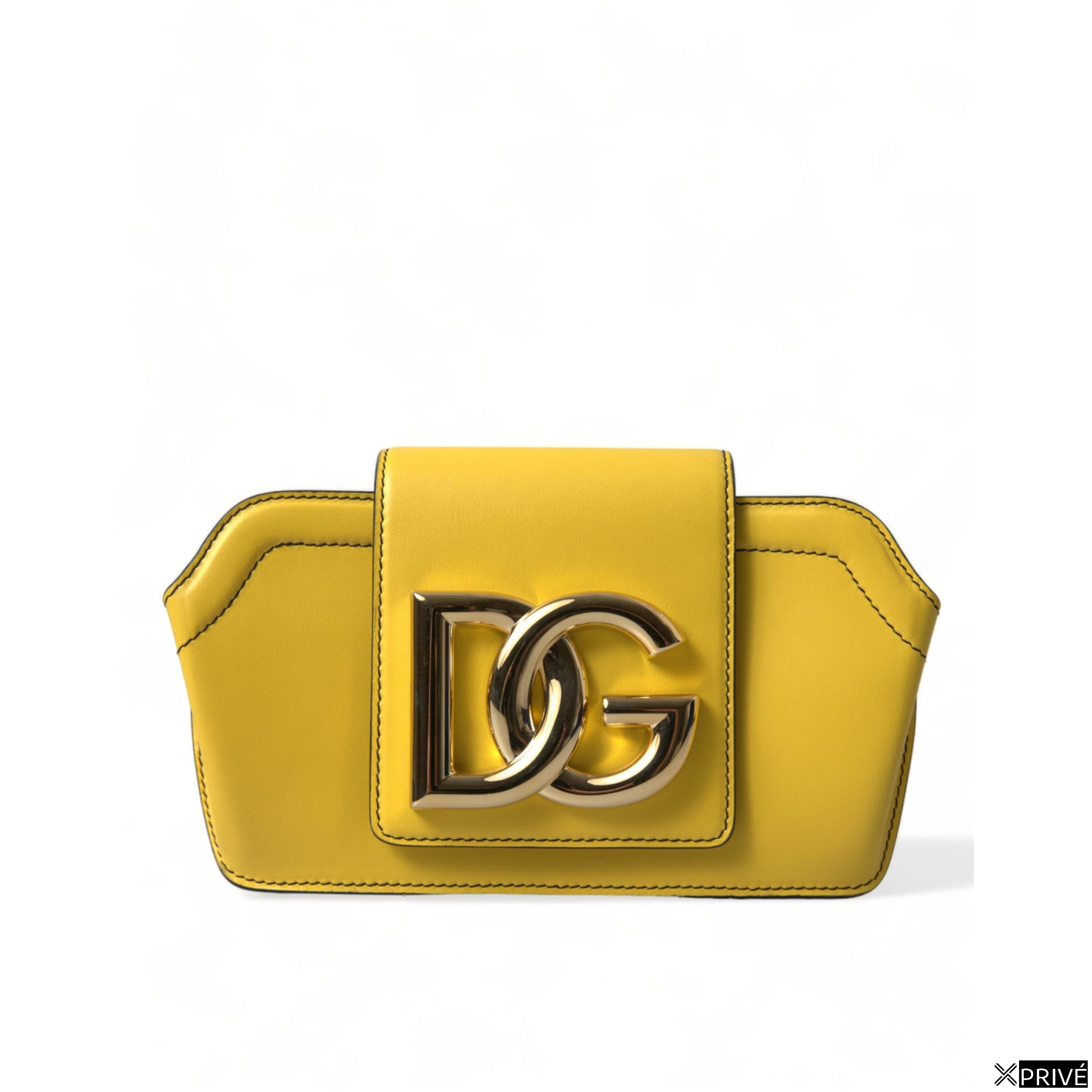 Sac porté croisé jaune — 1