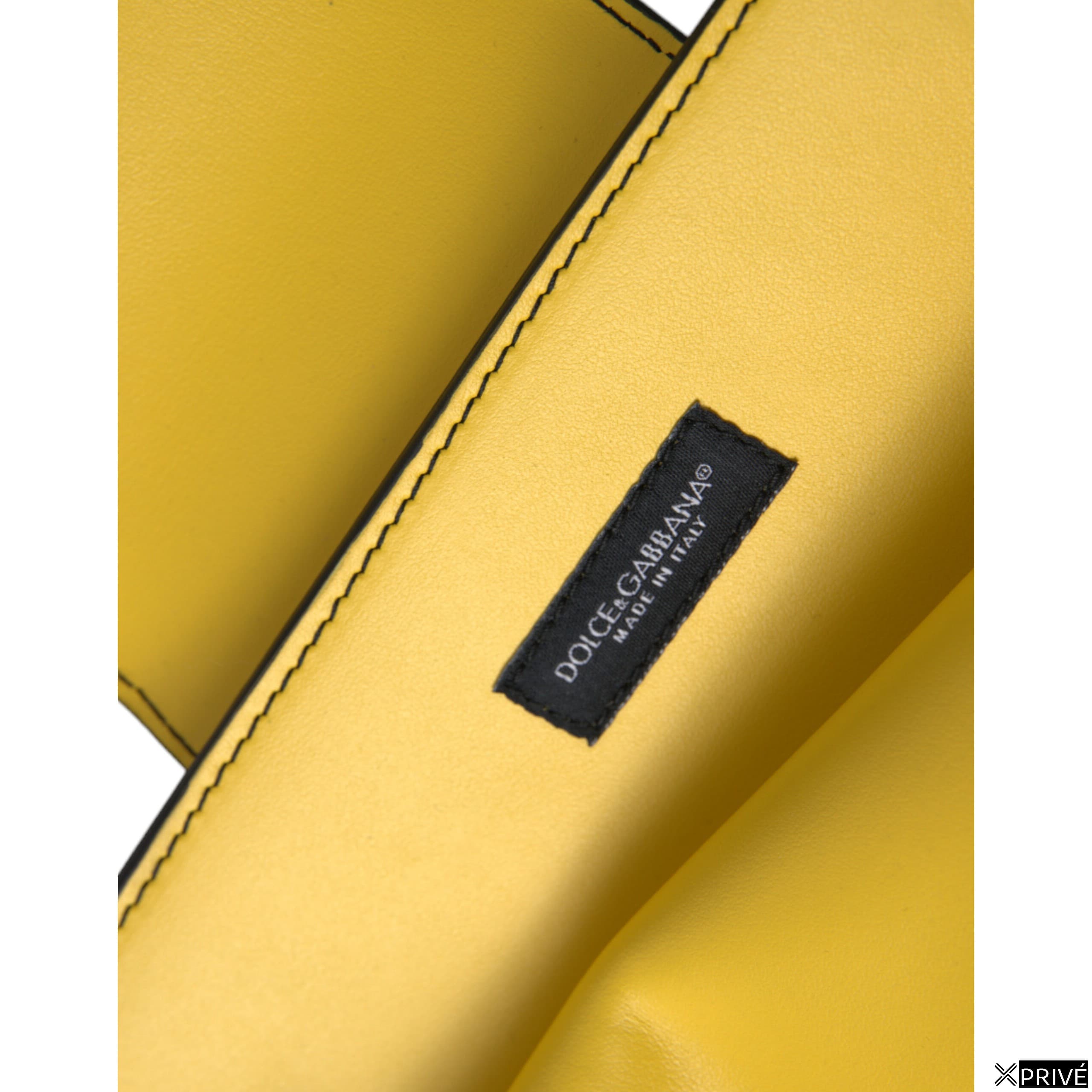 Sac porté croisé jaune — 5