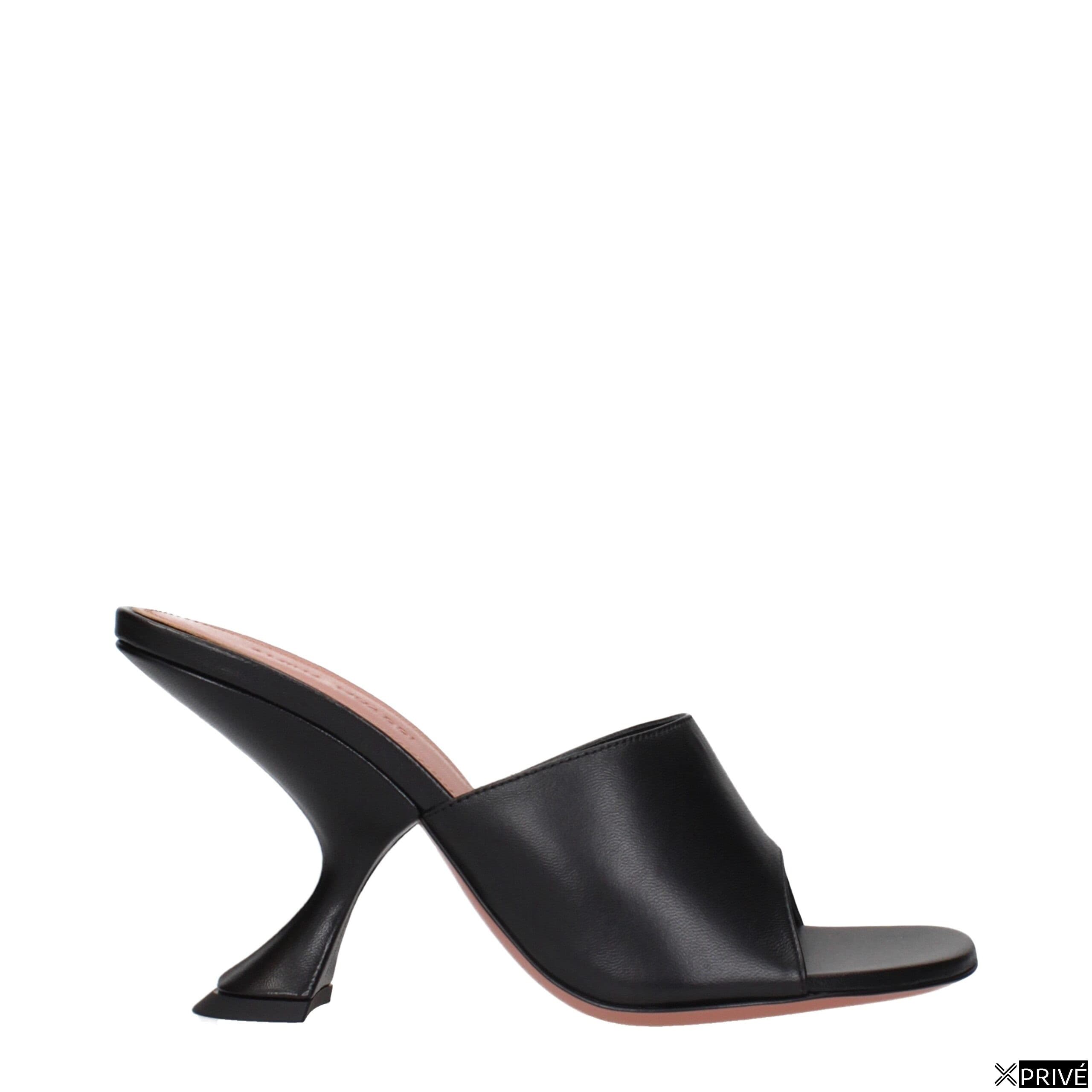 Sandales noires en Cuir — 1