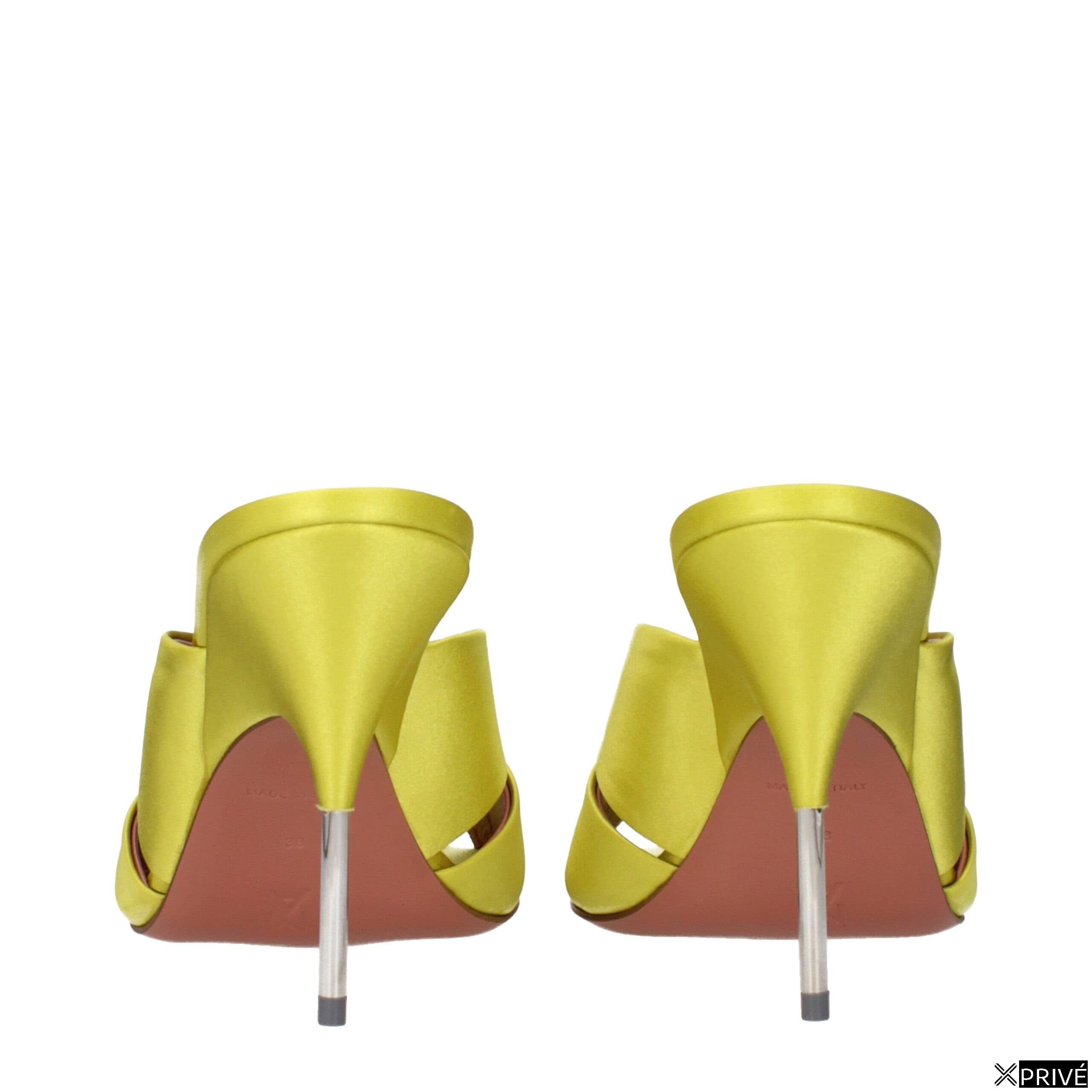 Sandales vertes en Satin — 5