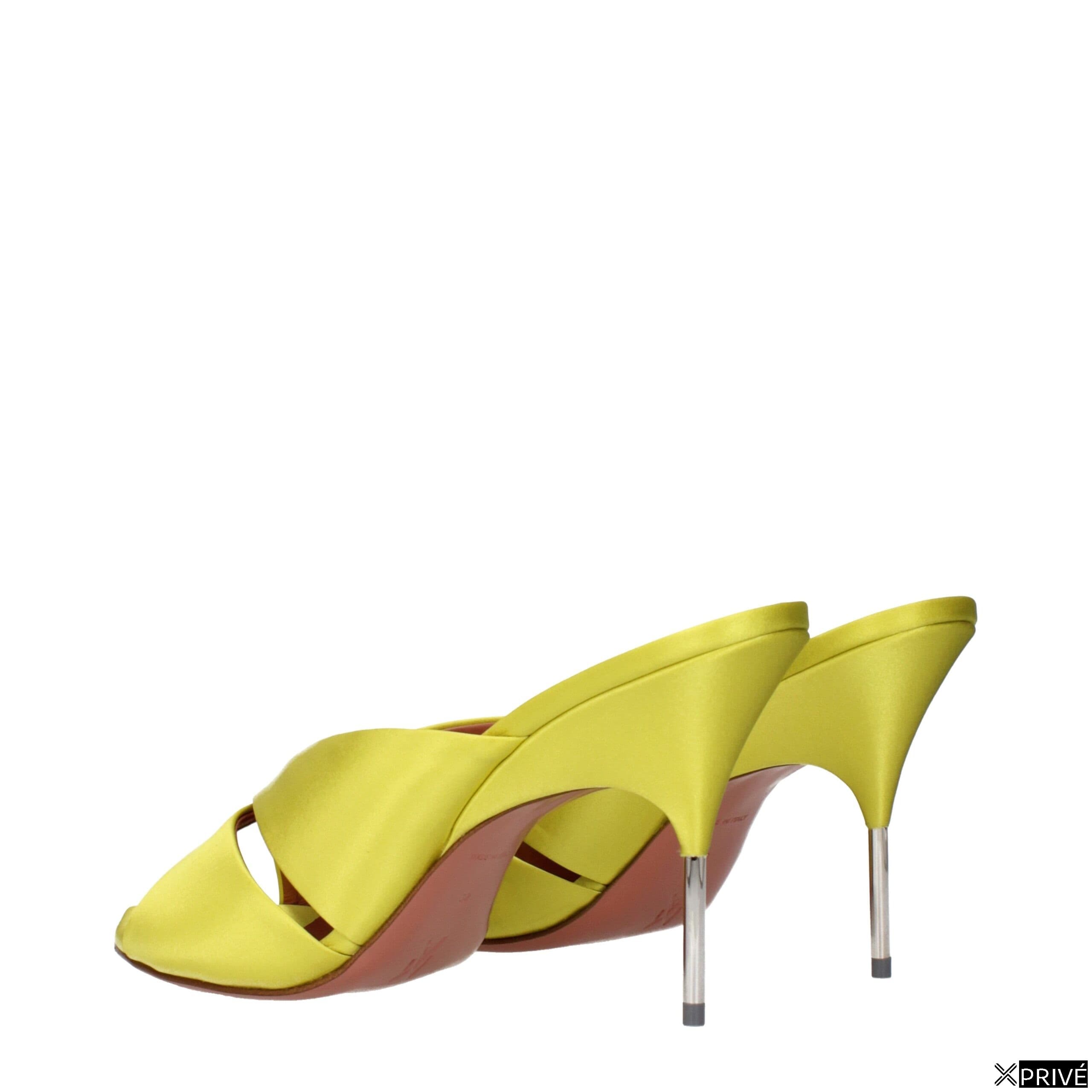 Sandales vertes en Satin — 4