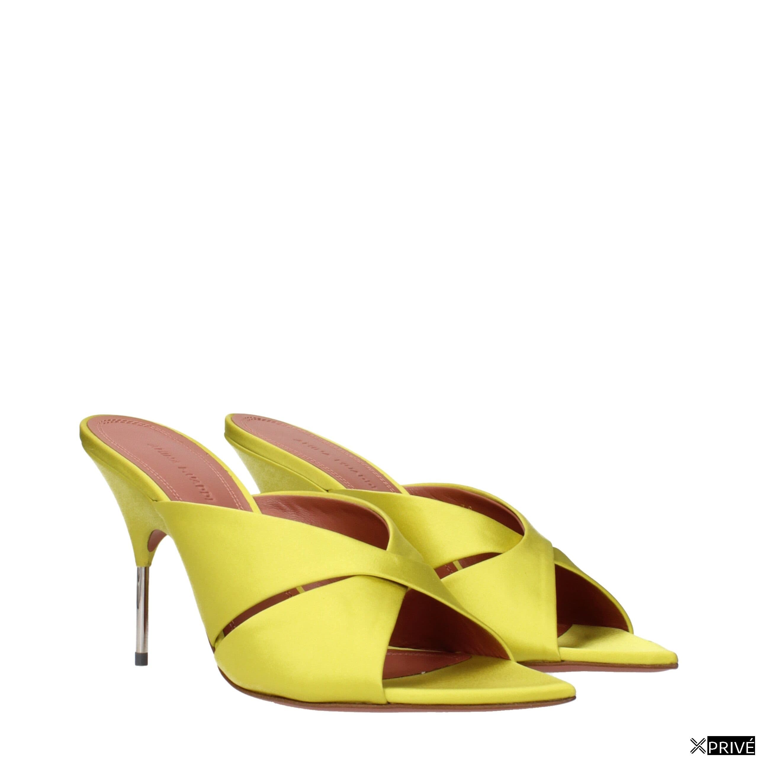Sandales vertes en Satin — 2