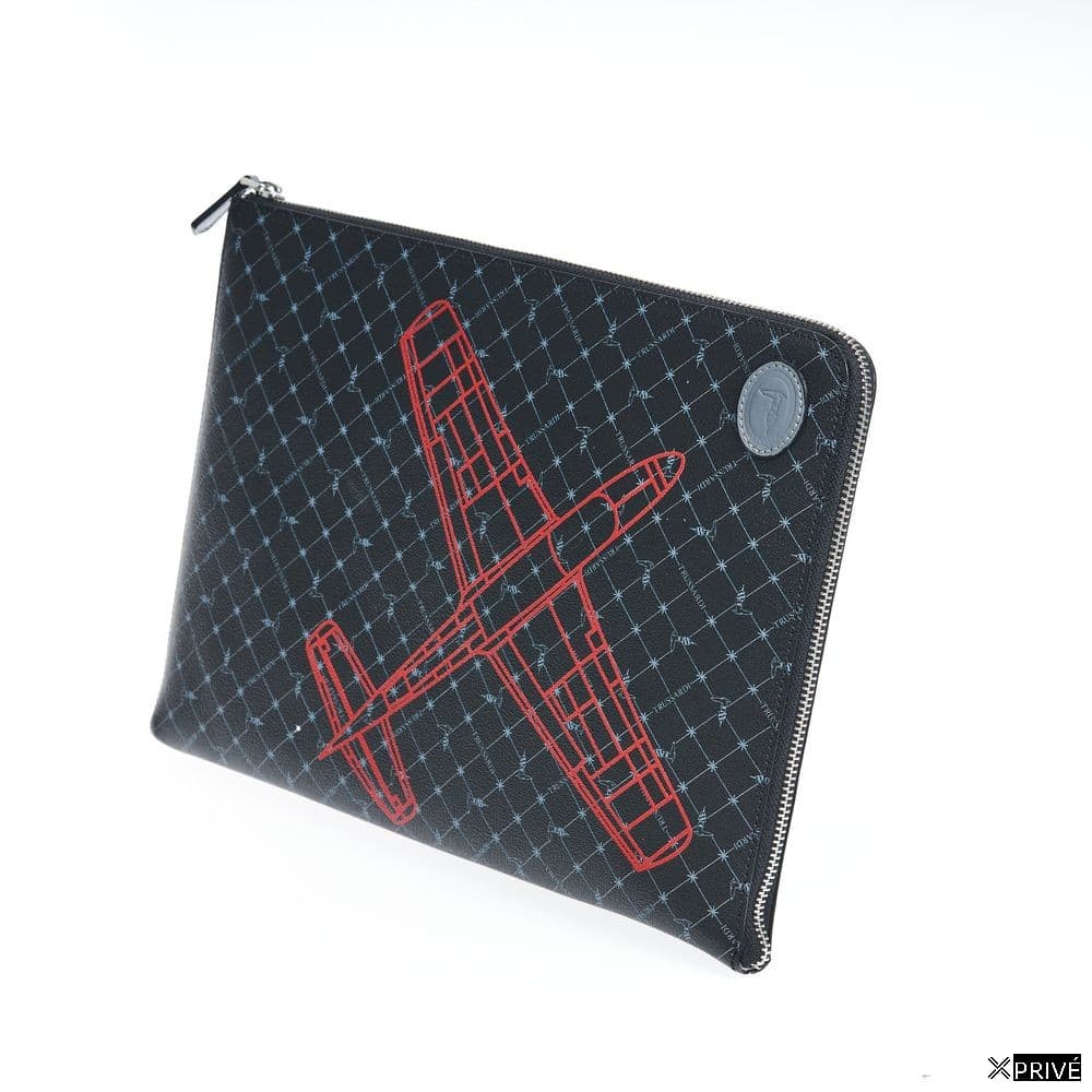 Pochette noire en Cuir — 2
