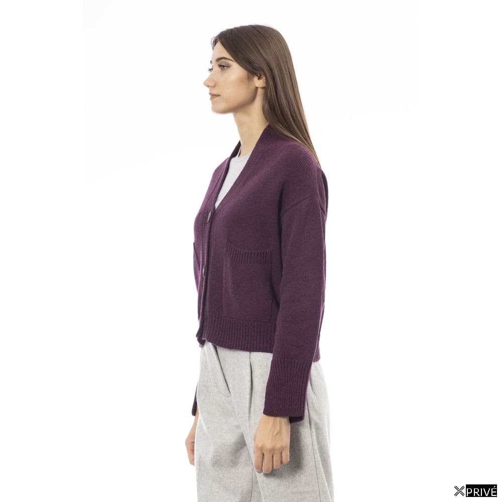 Cardigan bordeaux — 2