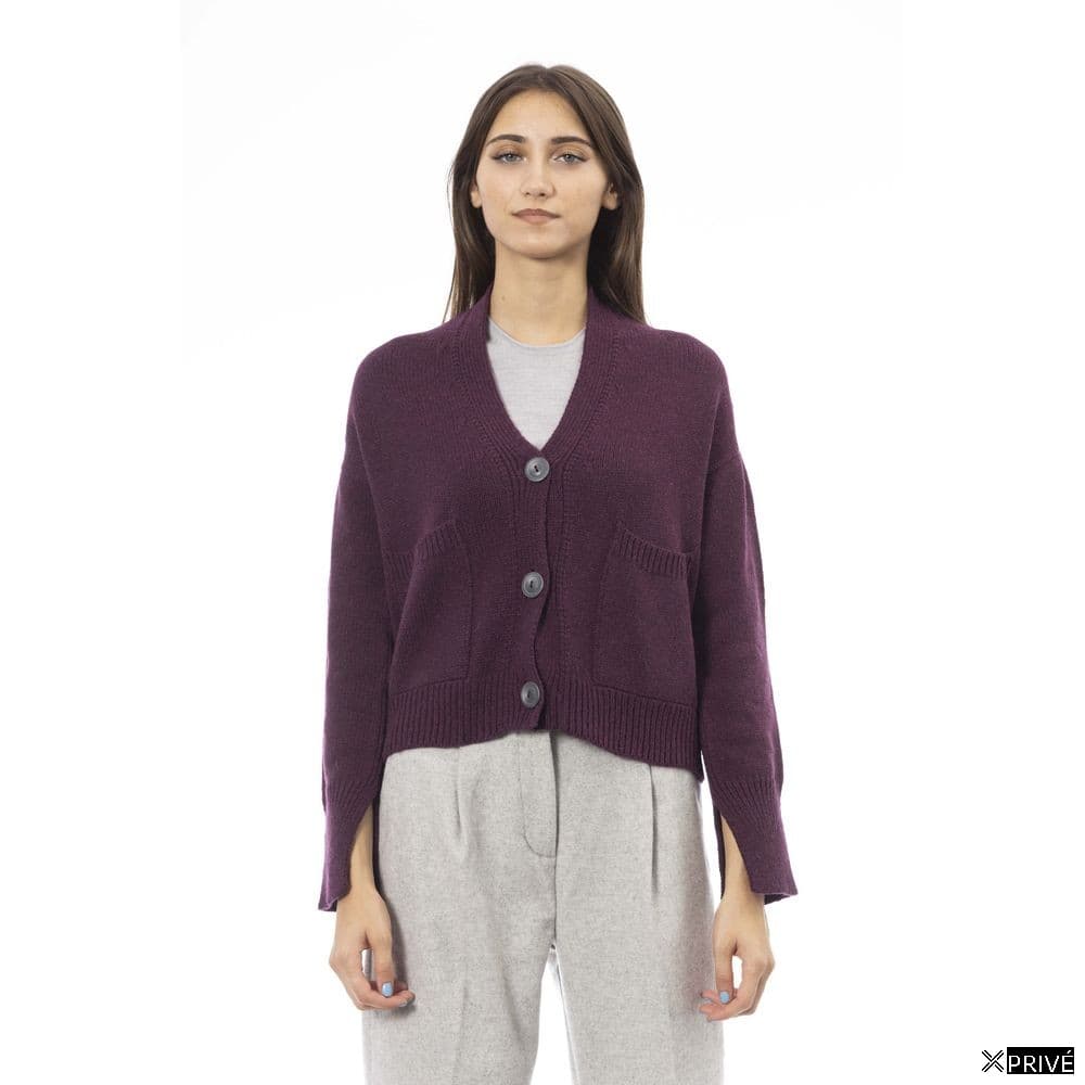 Cardigan bordeaux — 1