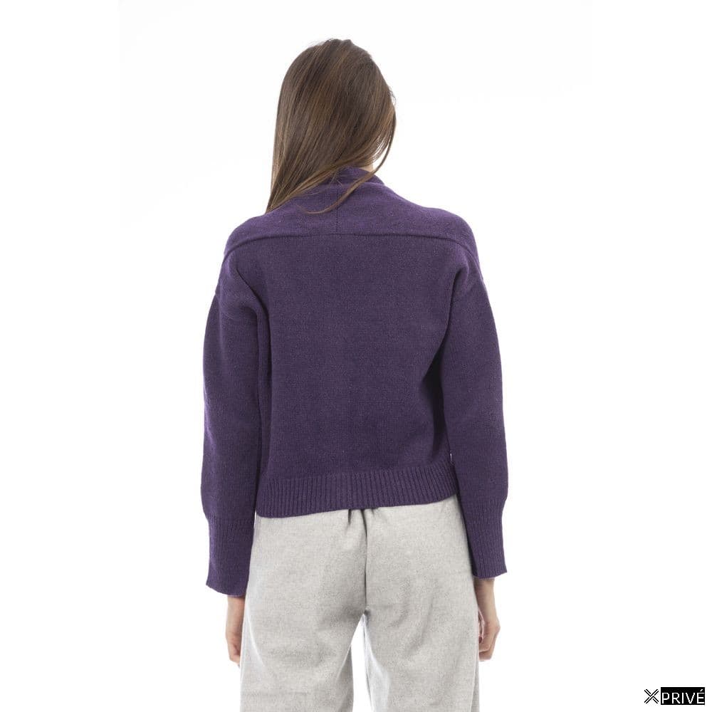 Cardigan violet — 3