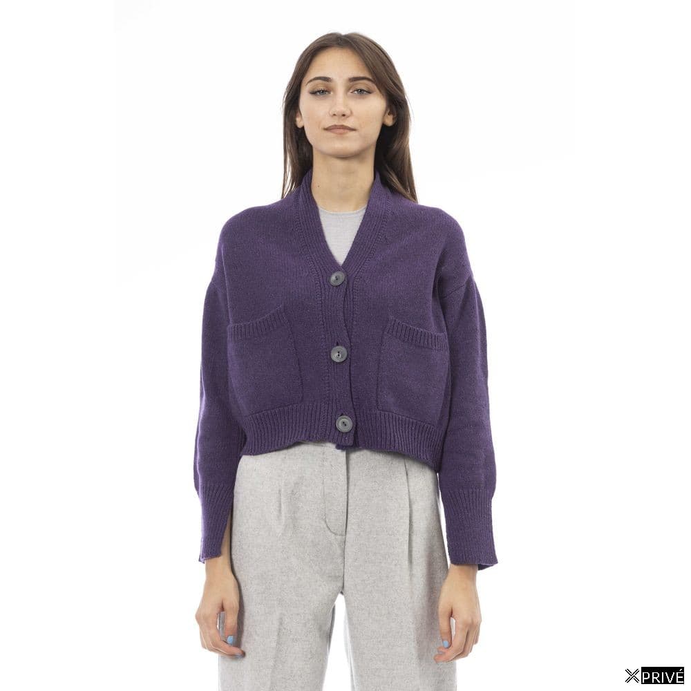 Cardigan violet — 1
