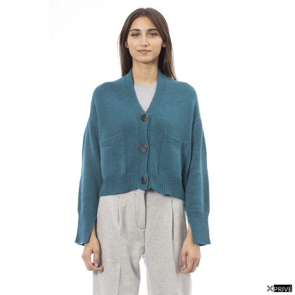 Cardigan sarcelle — 1