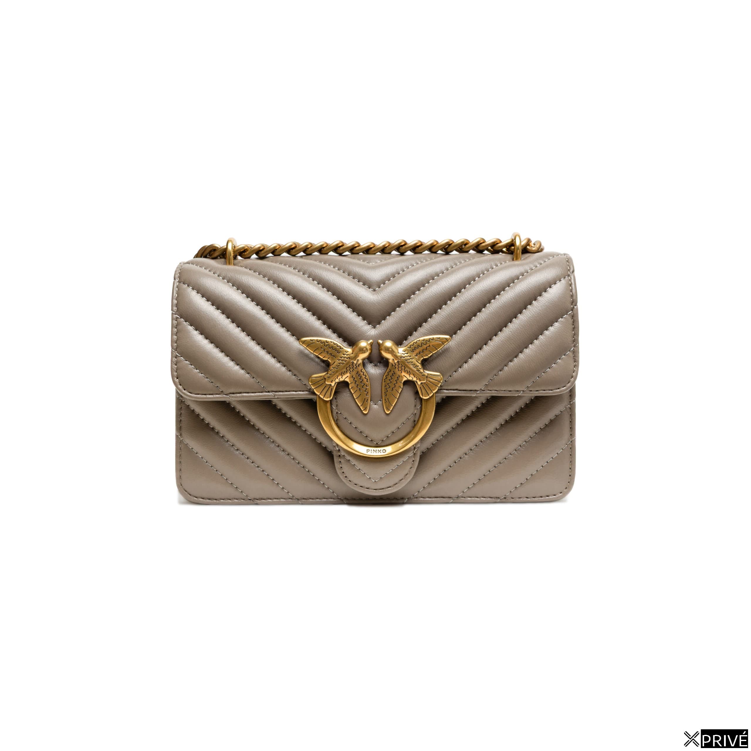 Sac à main gris en Cuir — 1