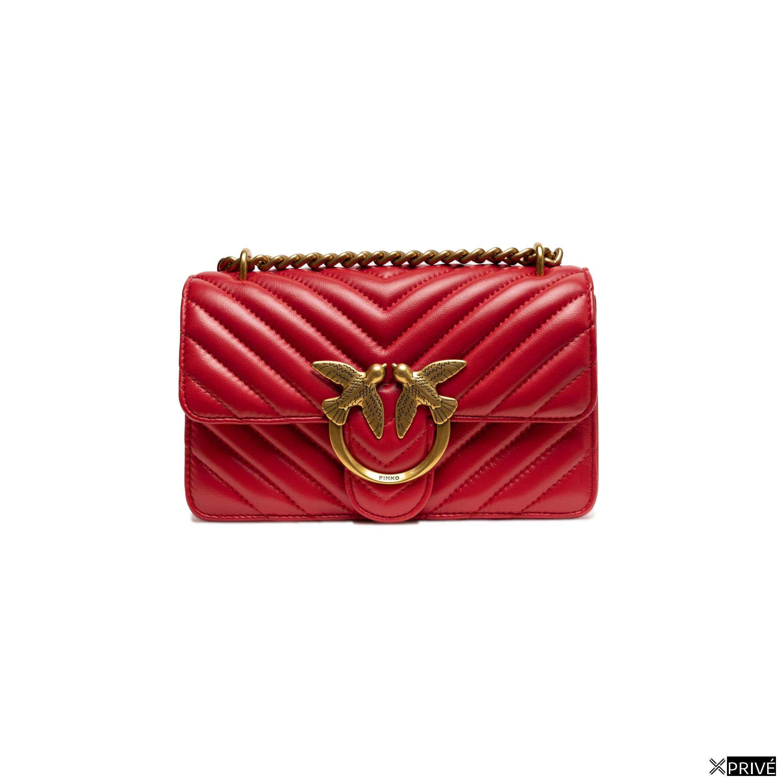 Sac à main rouge en Cuir — 1