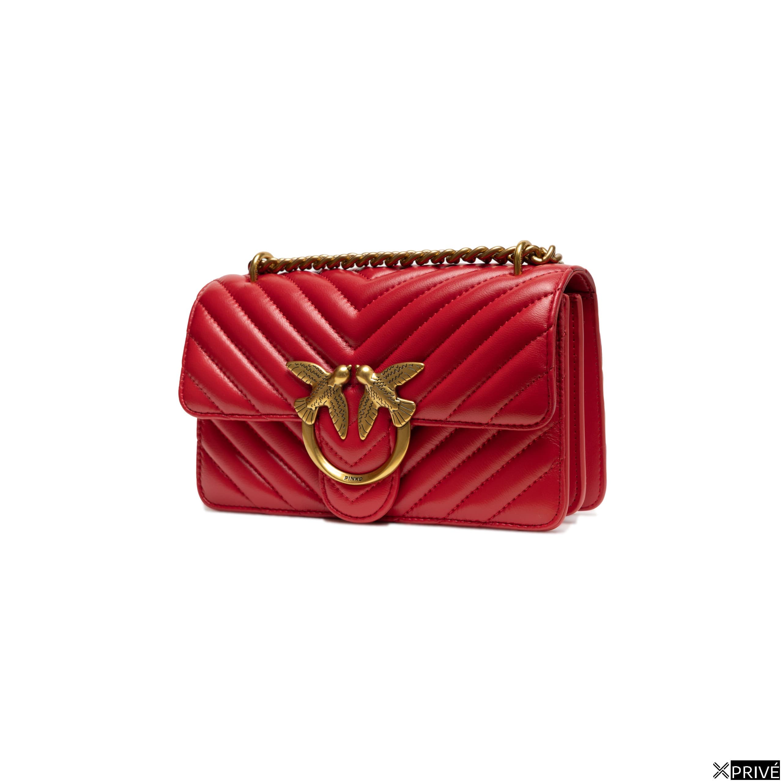 Sac à main rouge en Cuir — 4