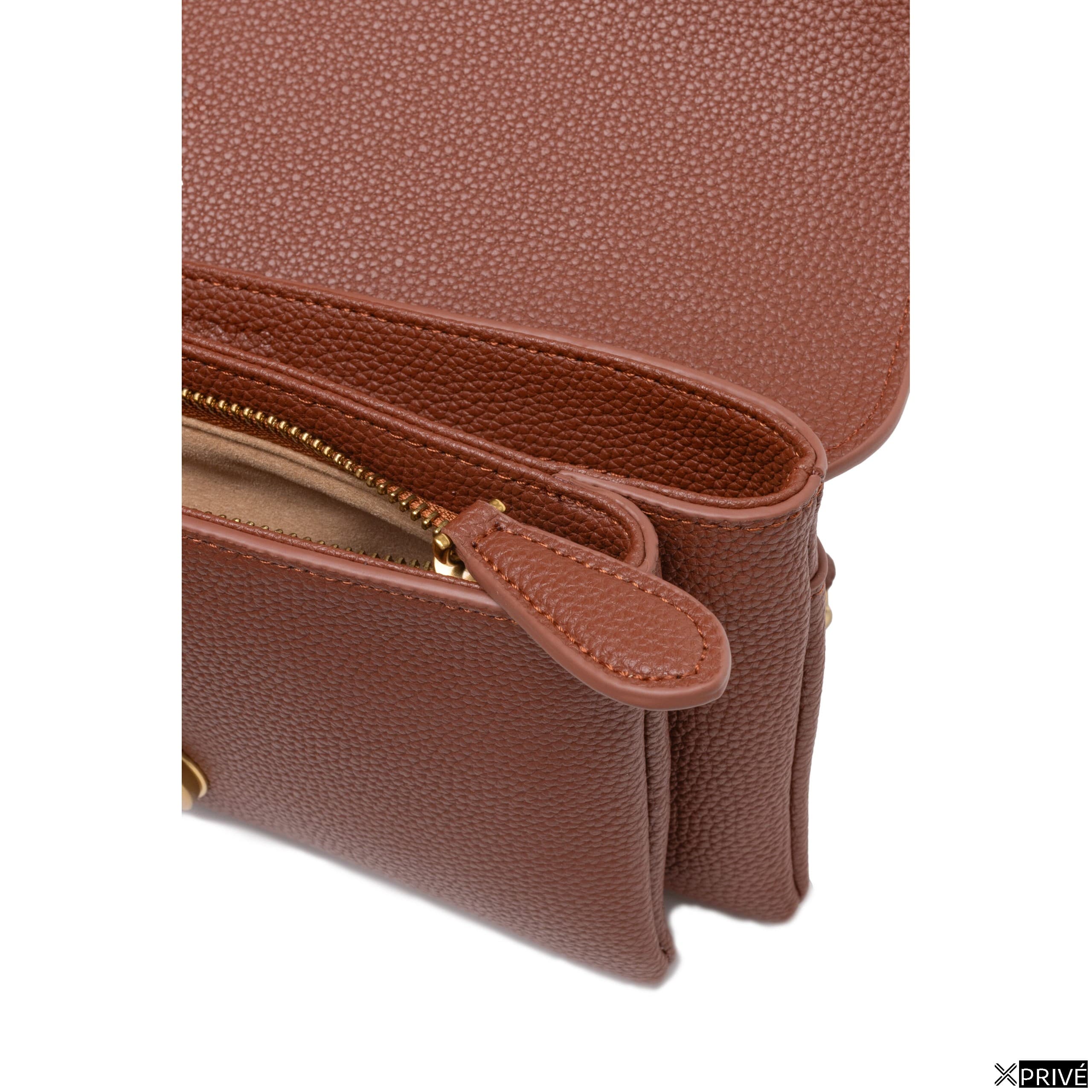 Sac à main brun en Cuir — 4