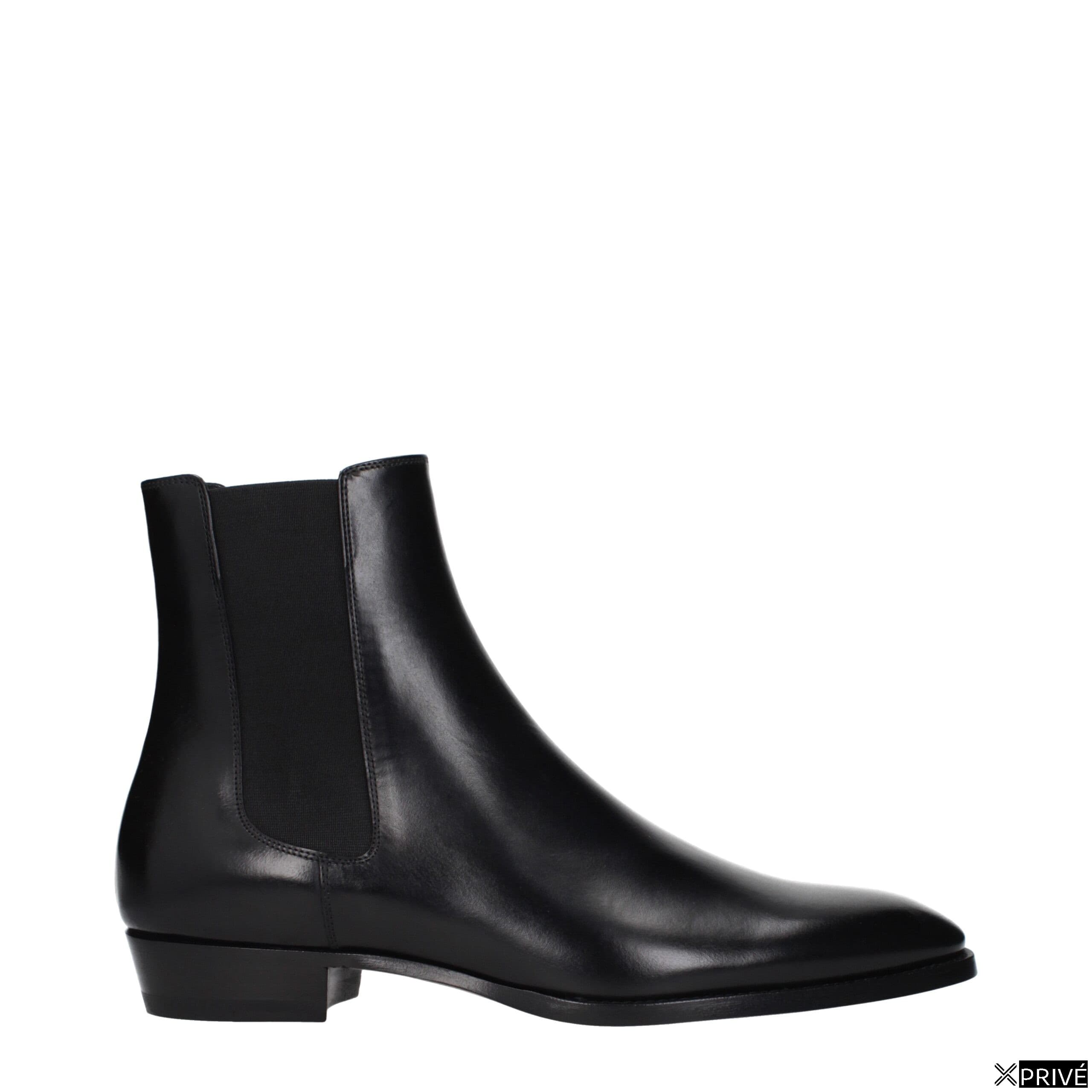 Bottes noires en Cuir — 1