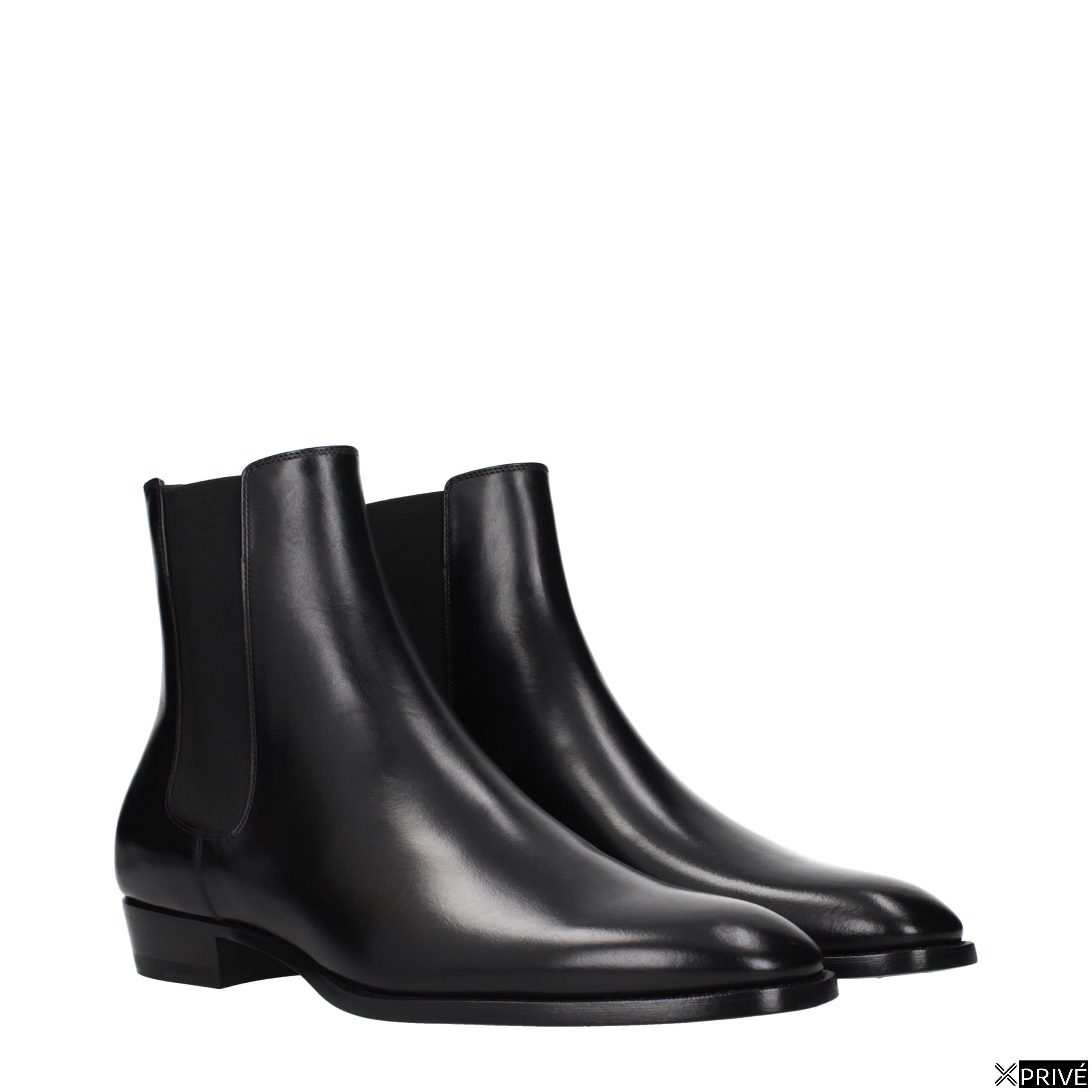 Bottes noires en Cuir — 2