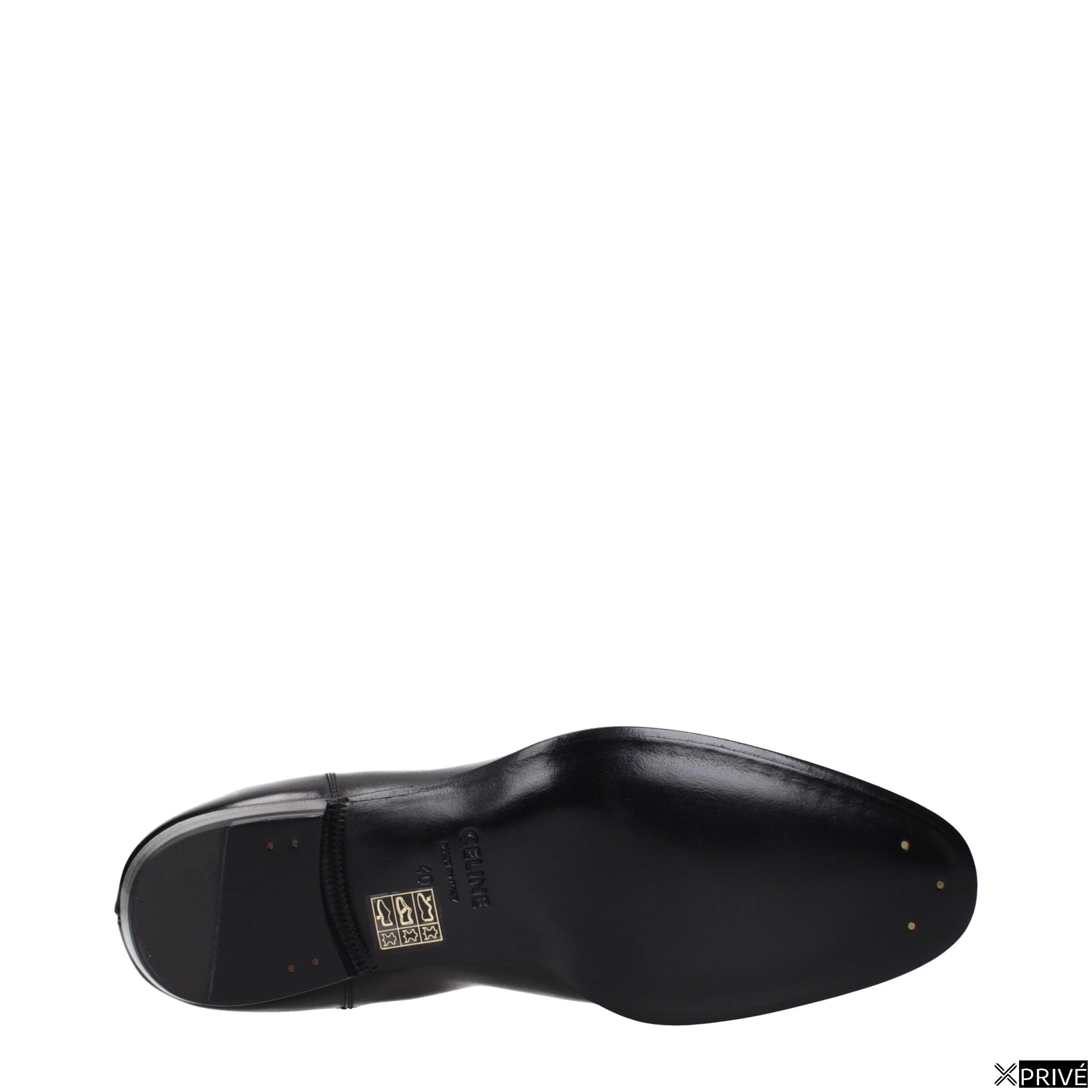 Bottes noires en Cuir — 5