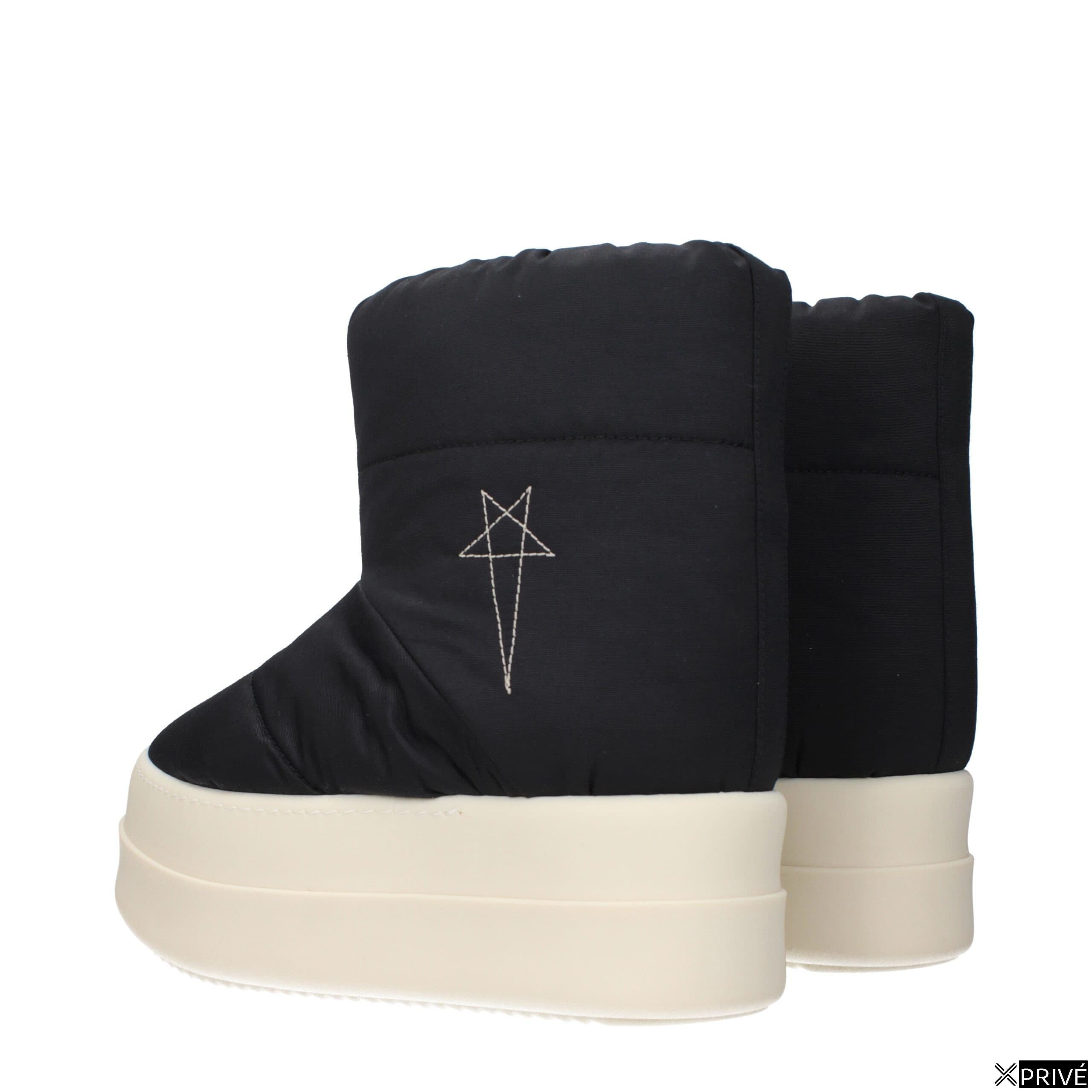 Bottes noires en Tissu — 4
