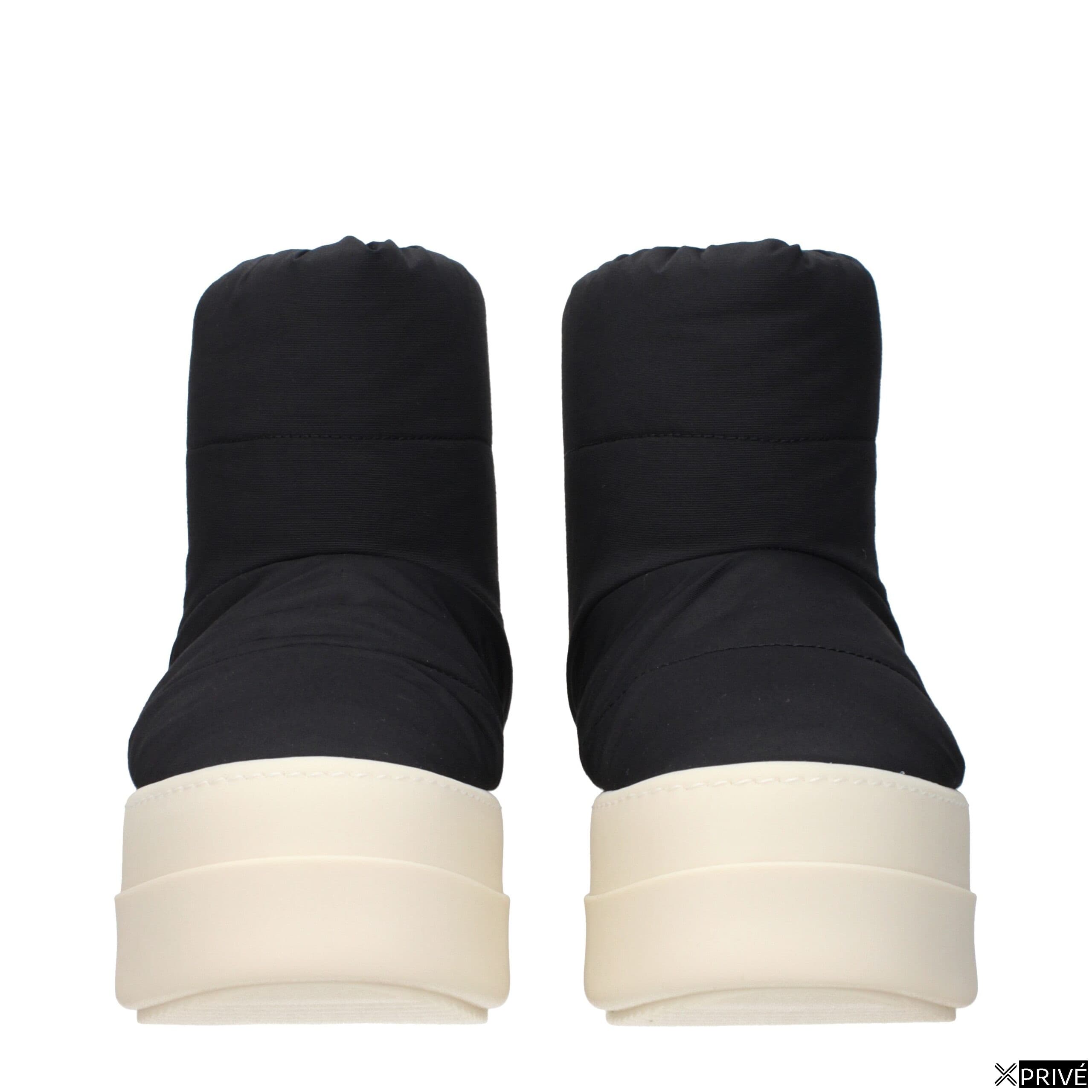 Bottes noires en Tissu — 3