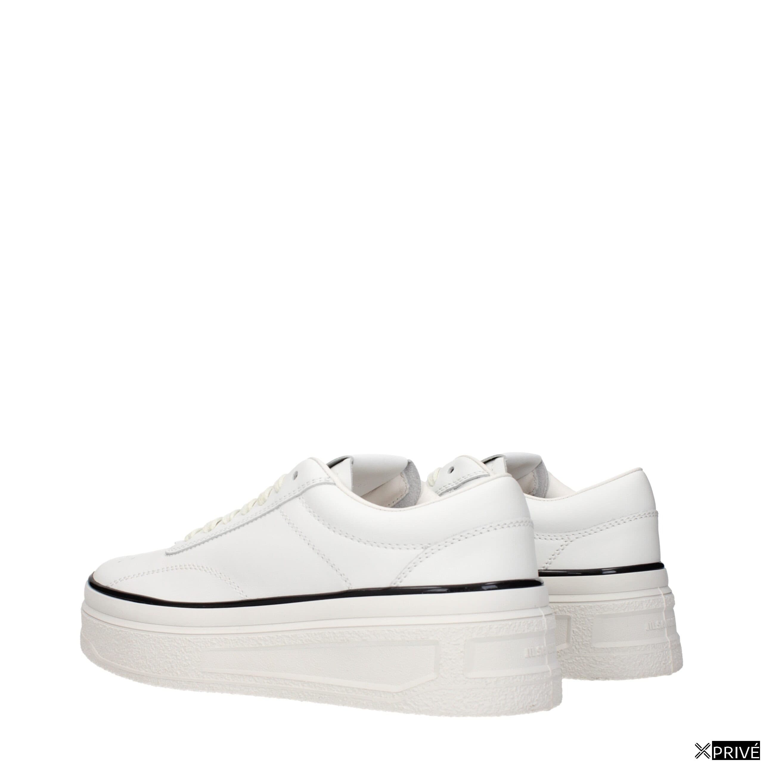 Chaussures de sport blanches en Cuir — 4