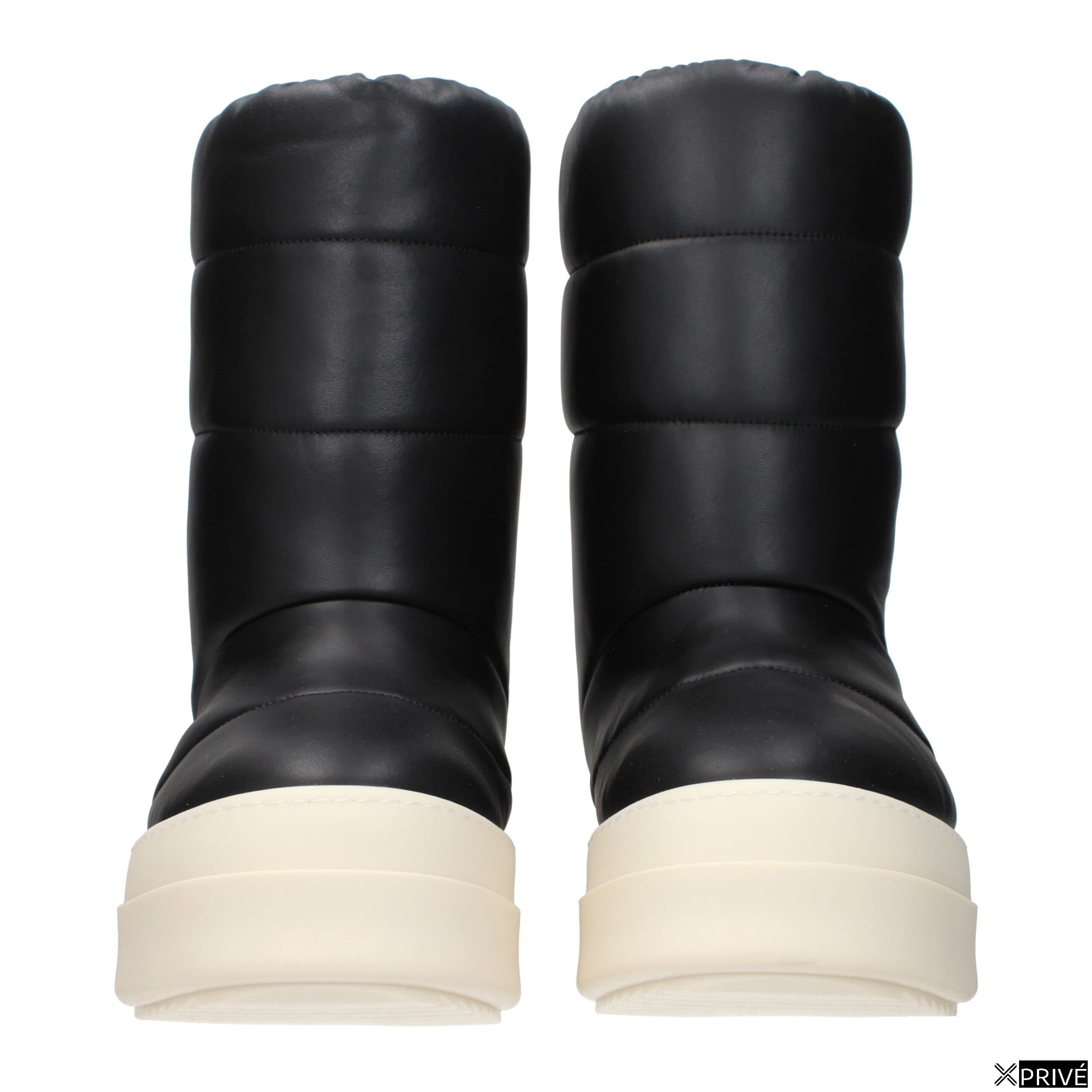 Bottes noires en Cuir — 3