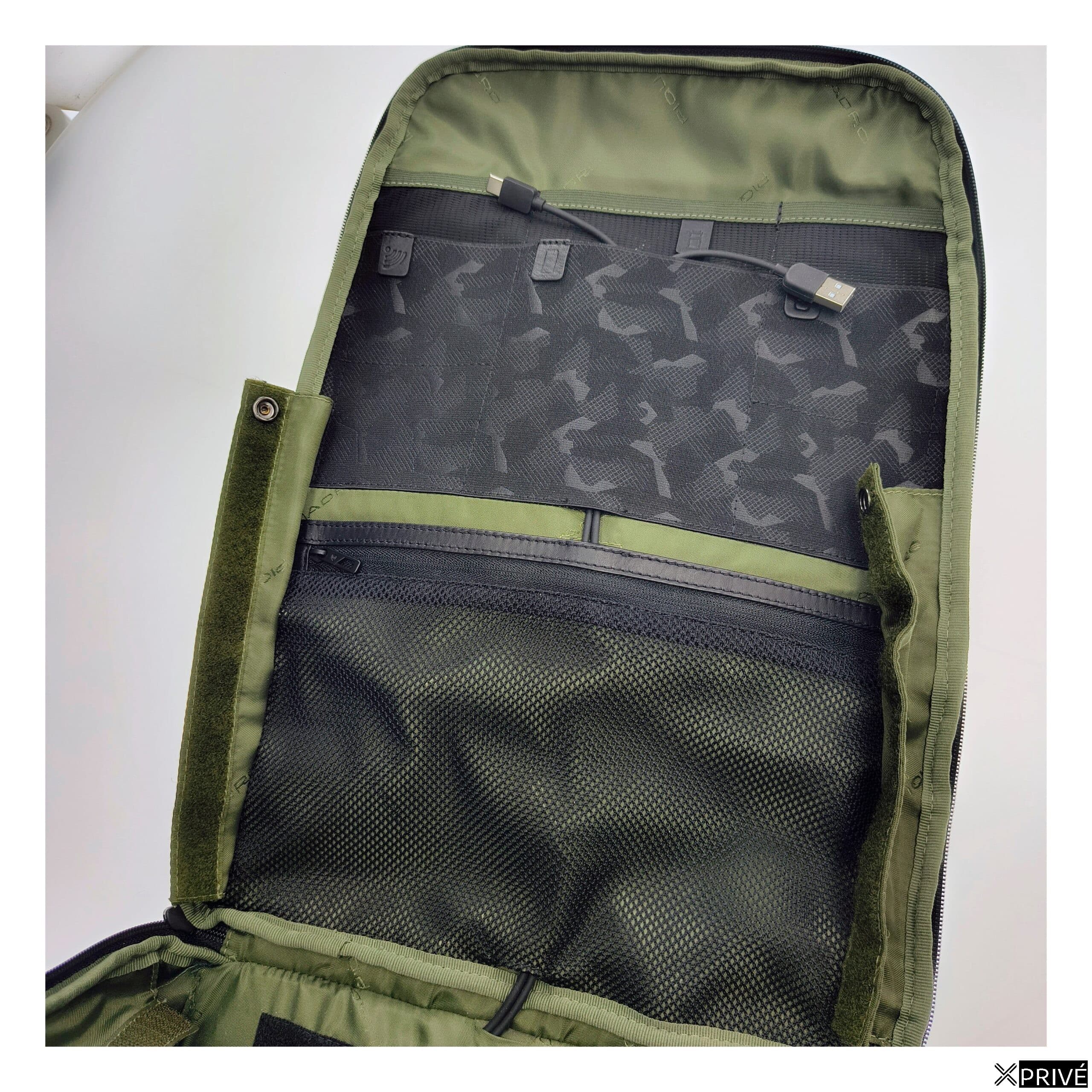 Sac à dos gris en Tissu — 5