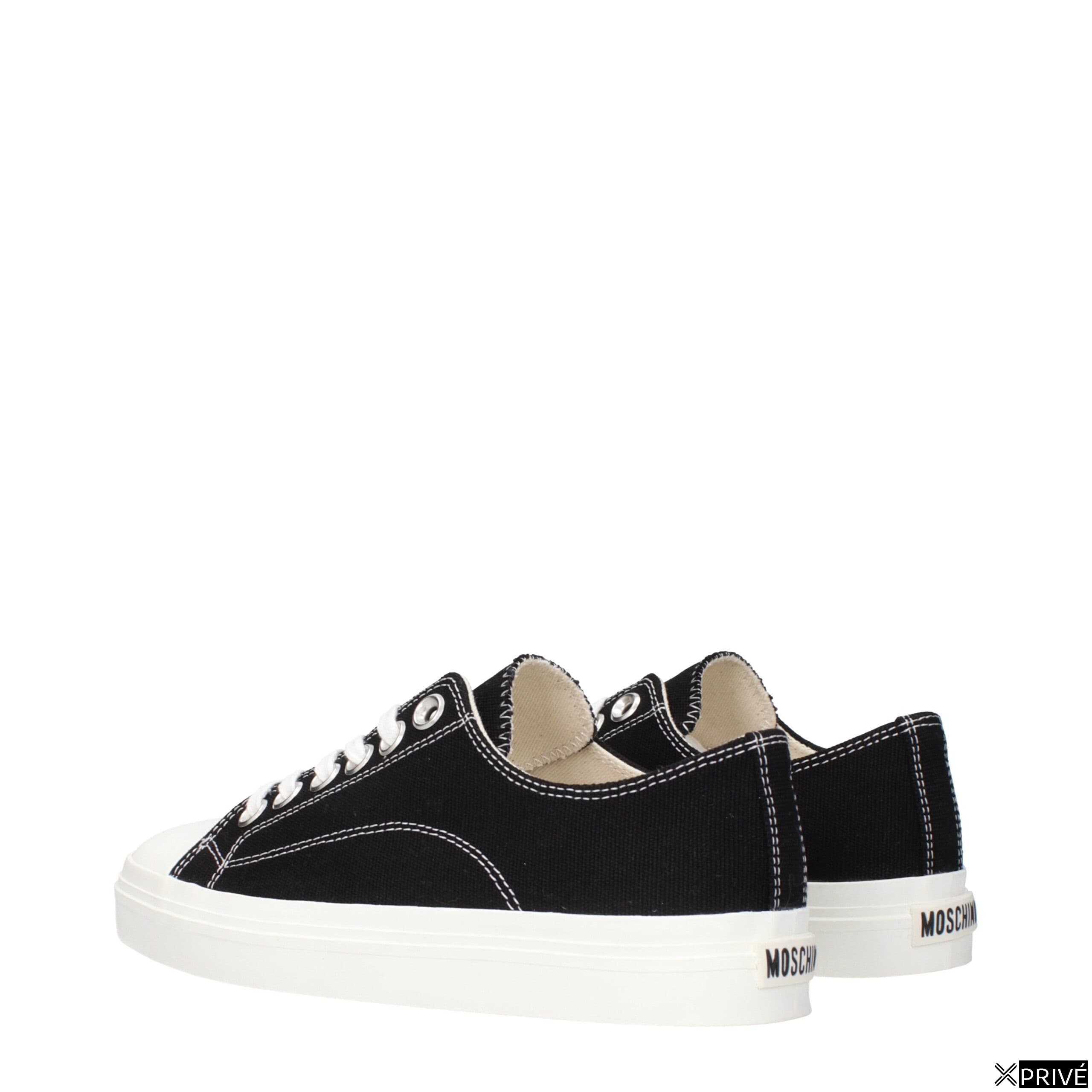 Chaussures de sport noires en Tissu — 4