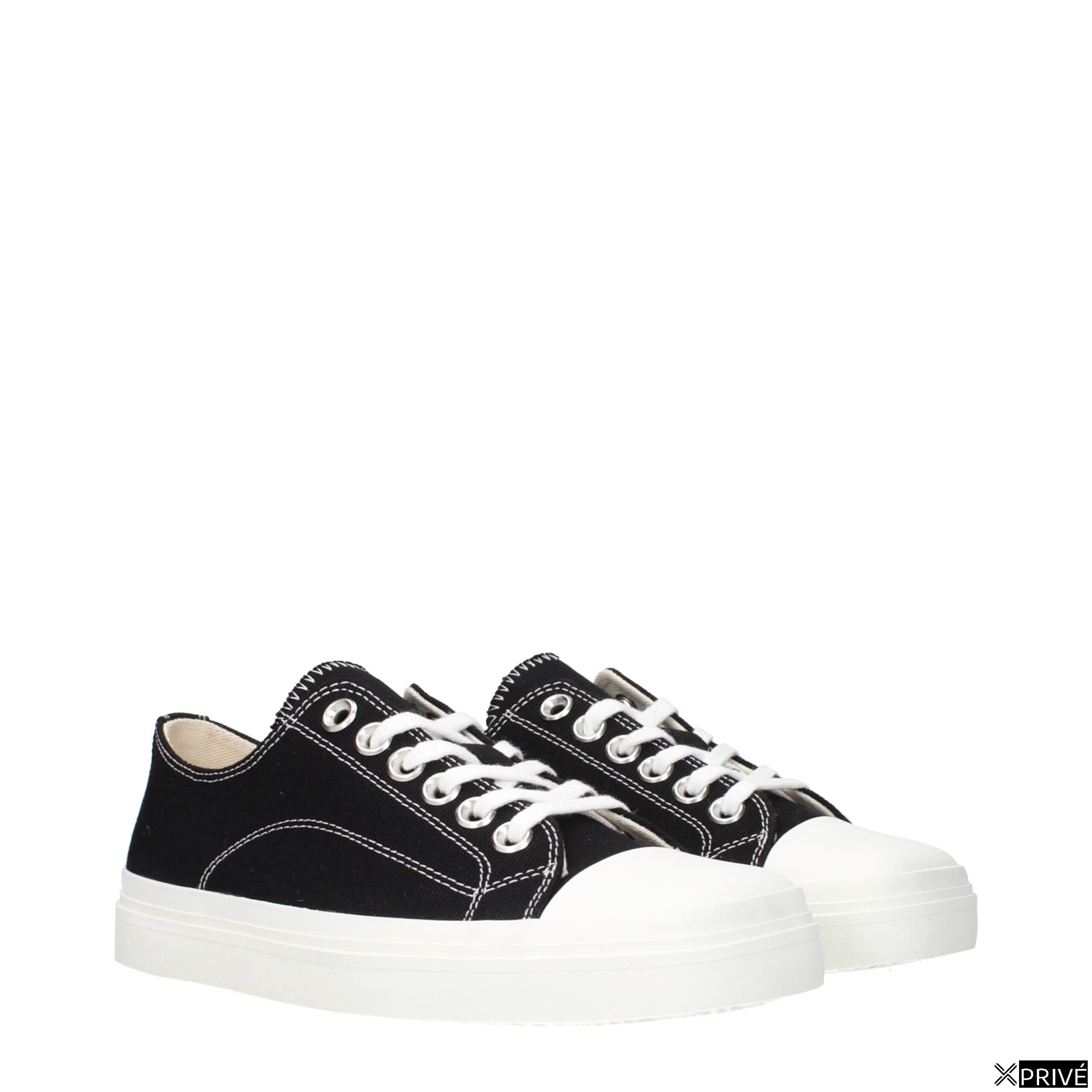 Chaussures de sport noires en Tissu — 2