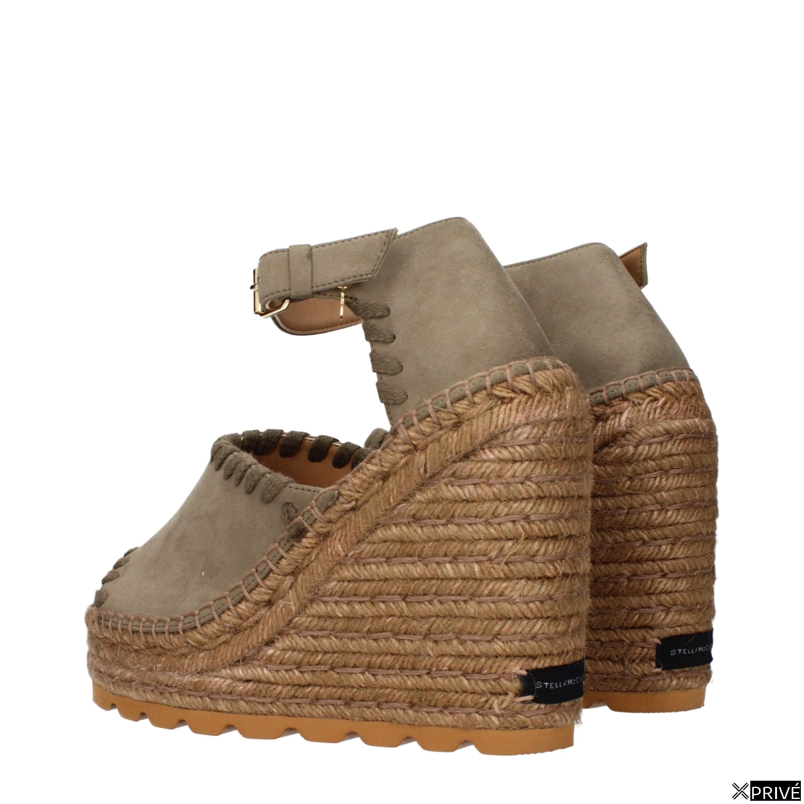 Chaussures compensées vertes — 4