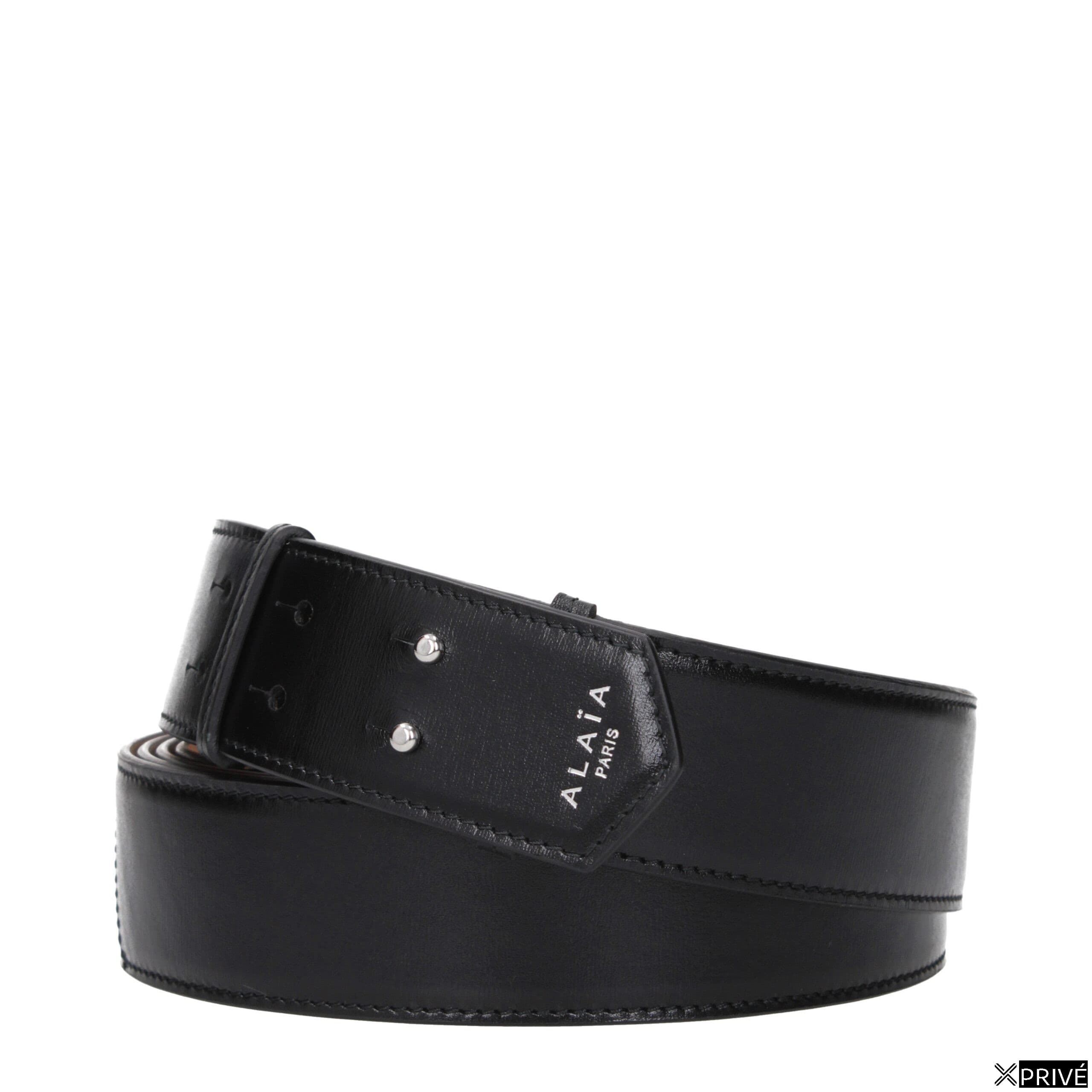 Ceinture noire en Cuir — 1
