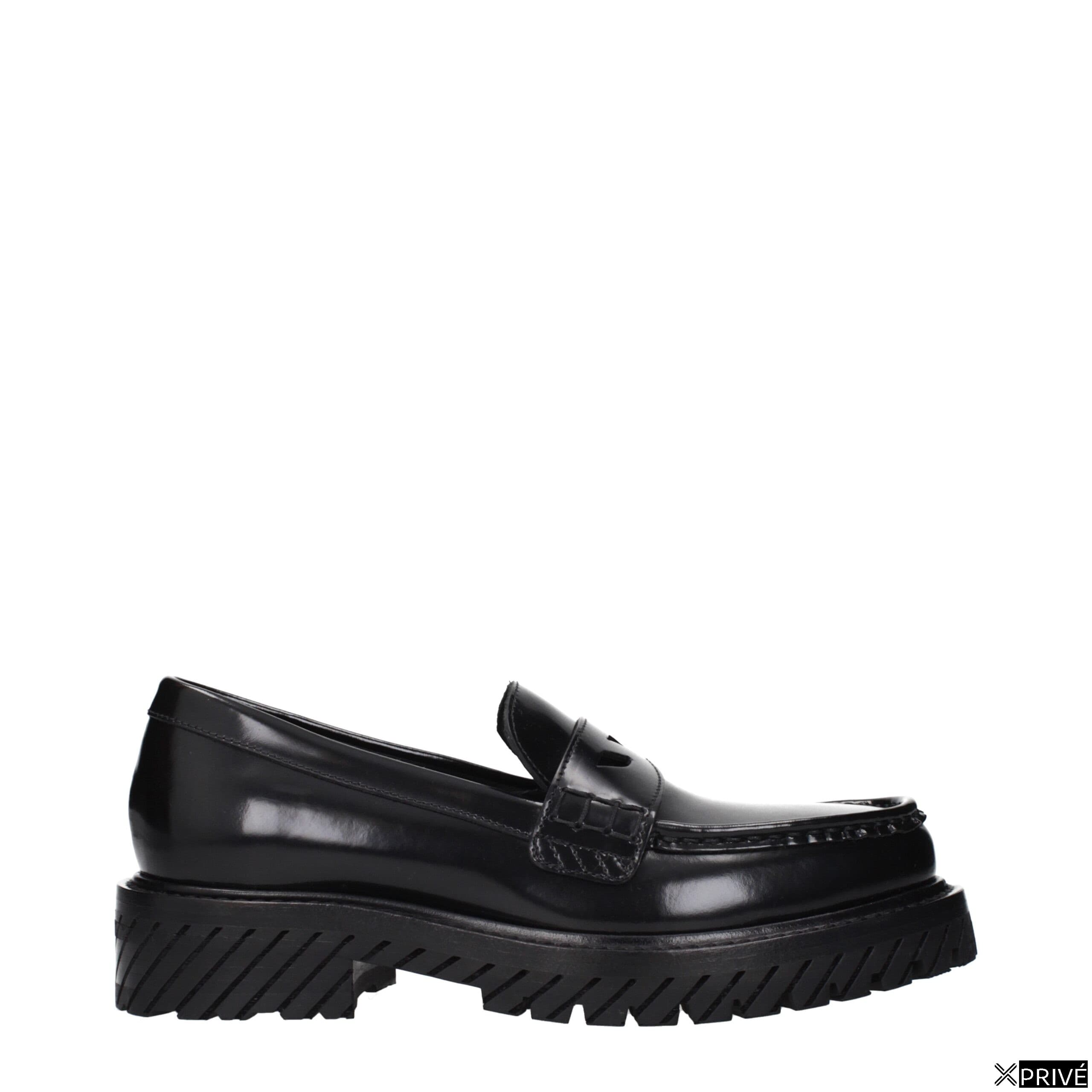 Mocassin noir en Cuir — 1