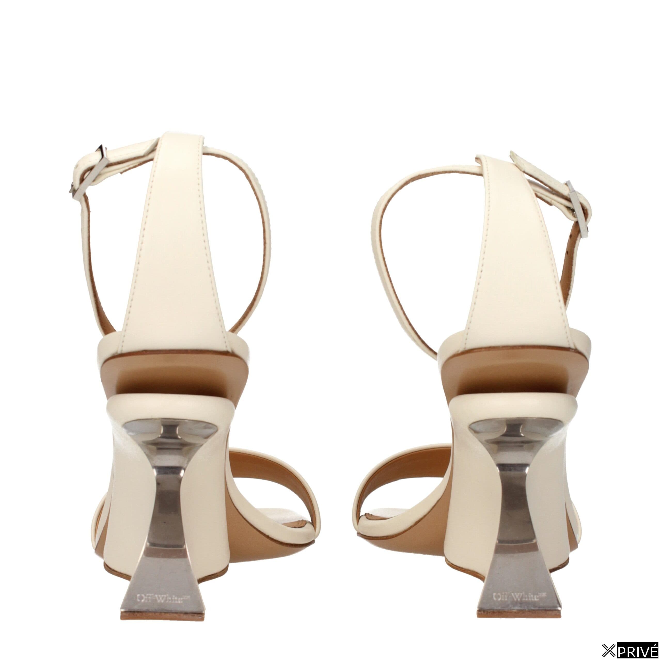 Sandales beiges en Cuir — 5
