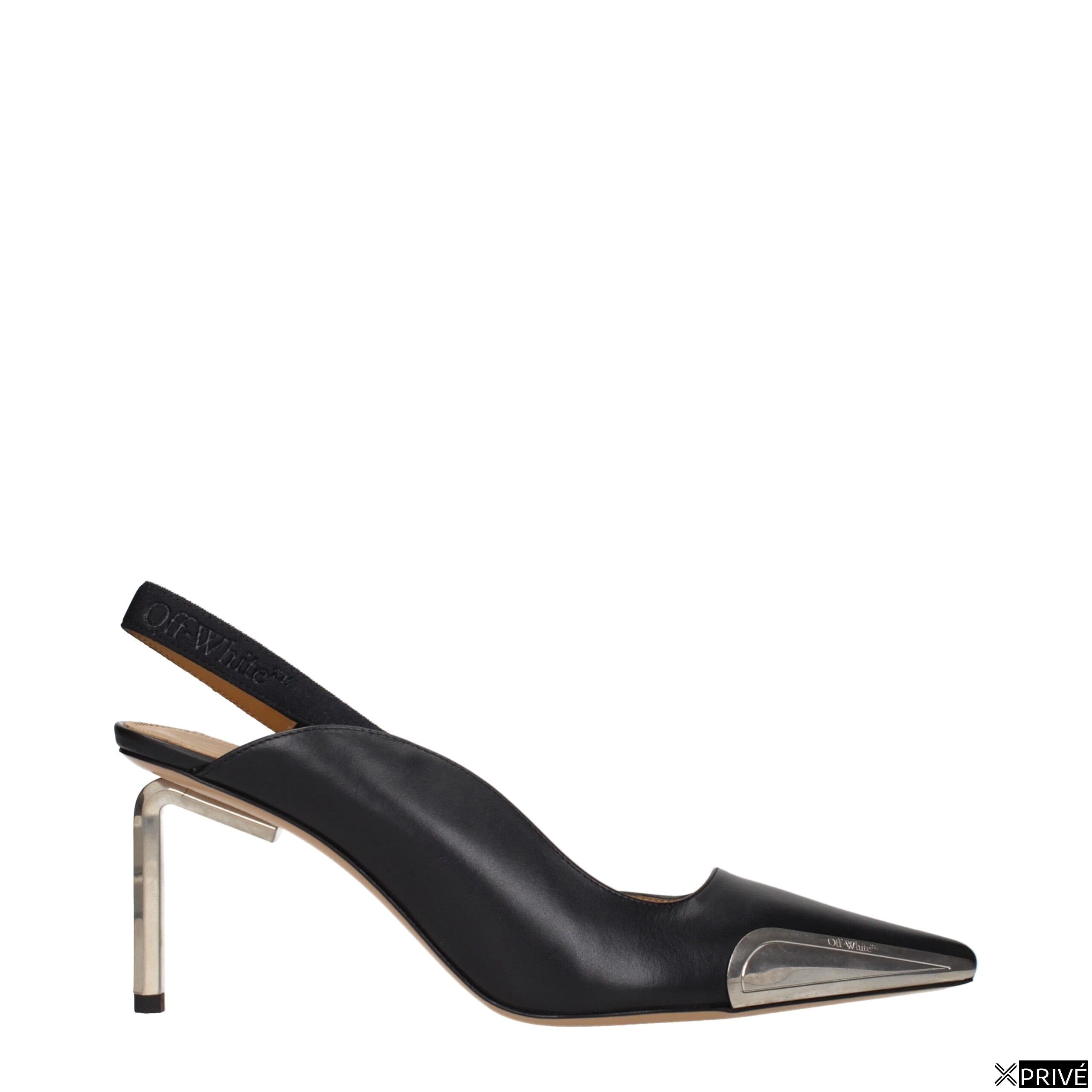 Sandales noires en Cuir — 1