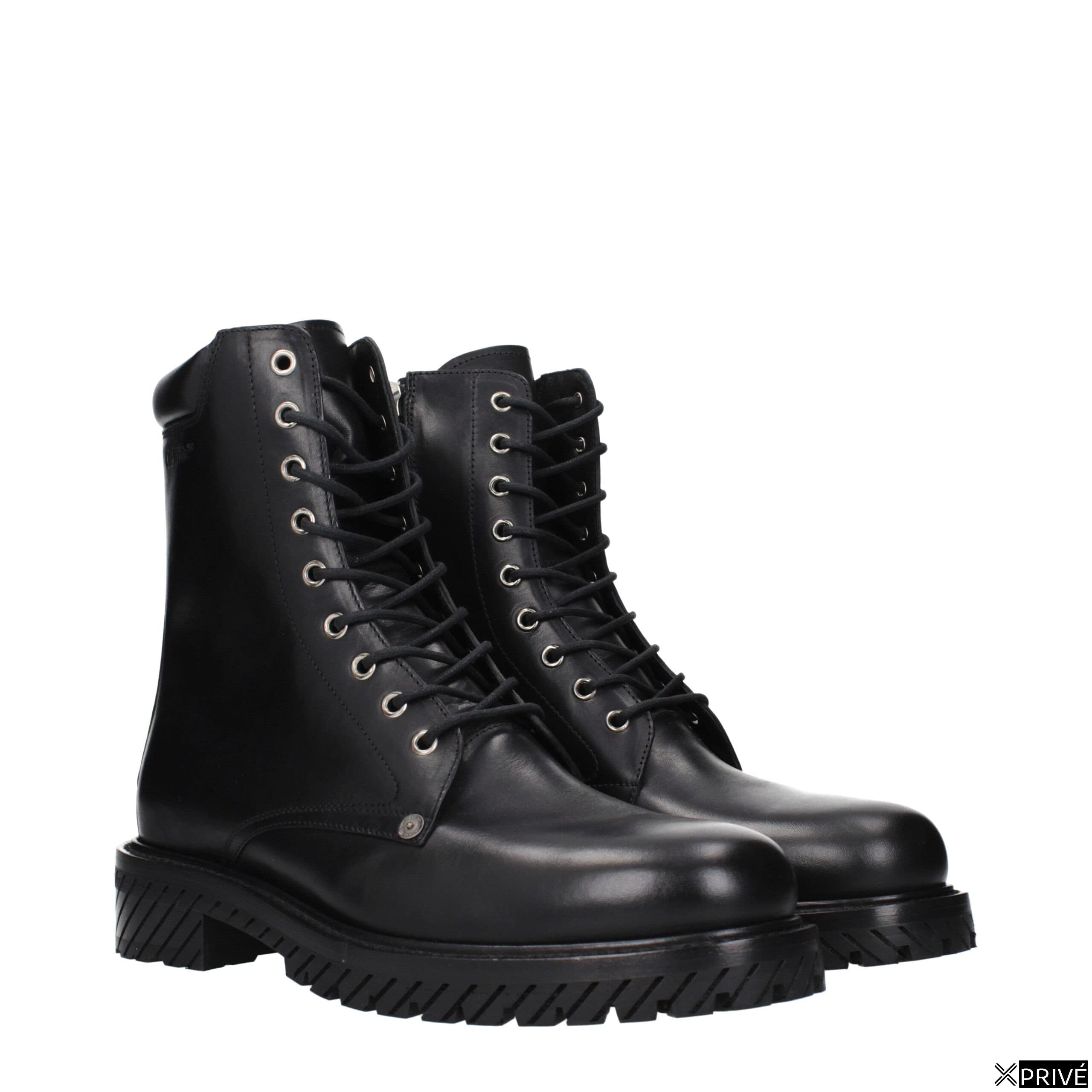 Bottes noires en Cuir — 2