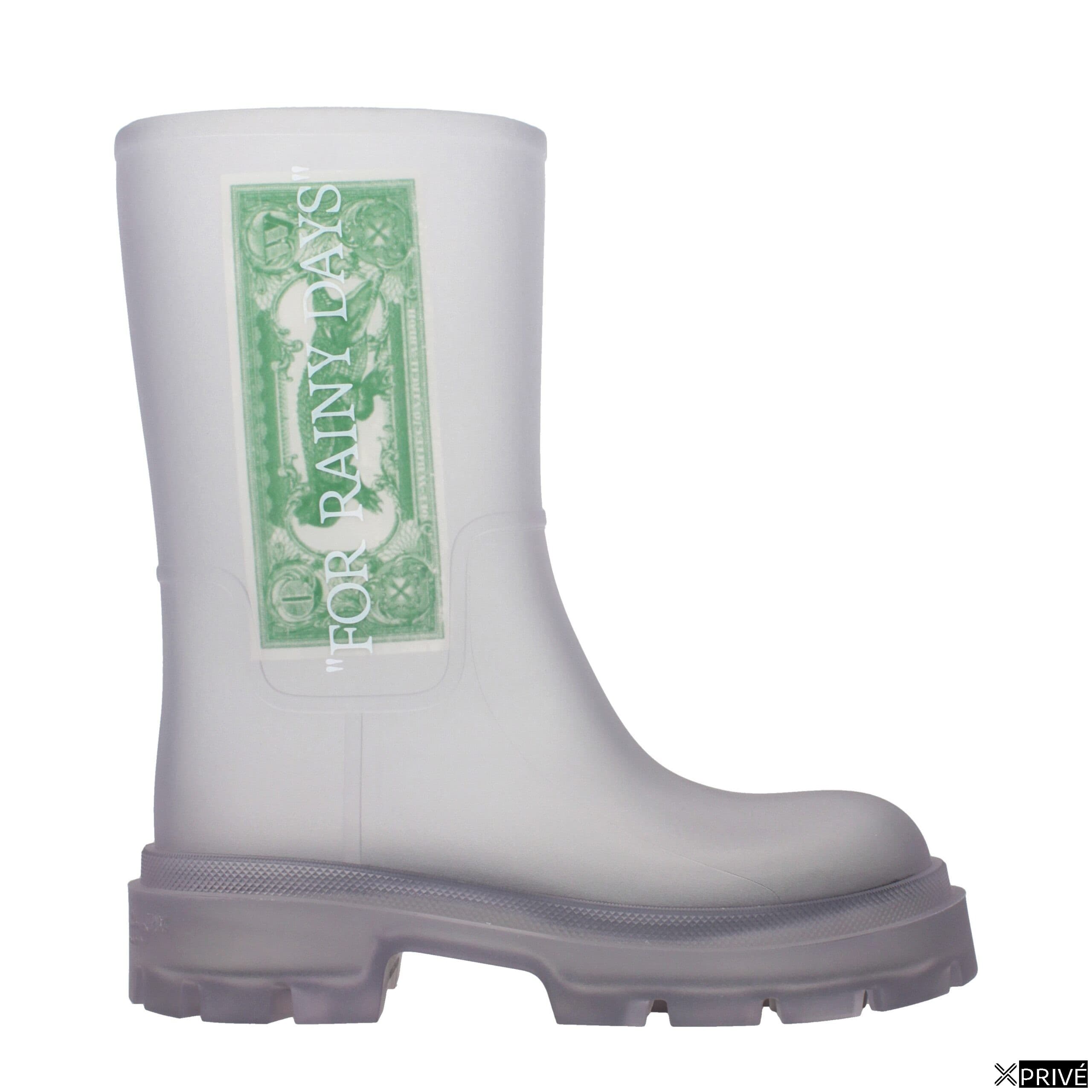 Bottes transparentes en PVC — 1
