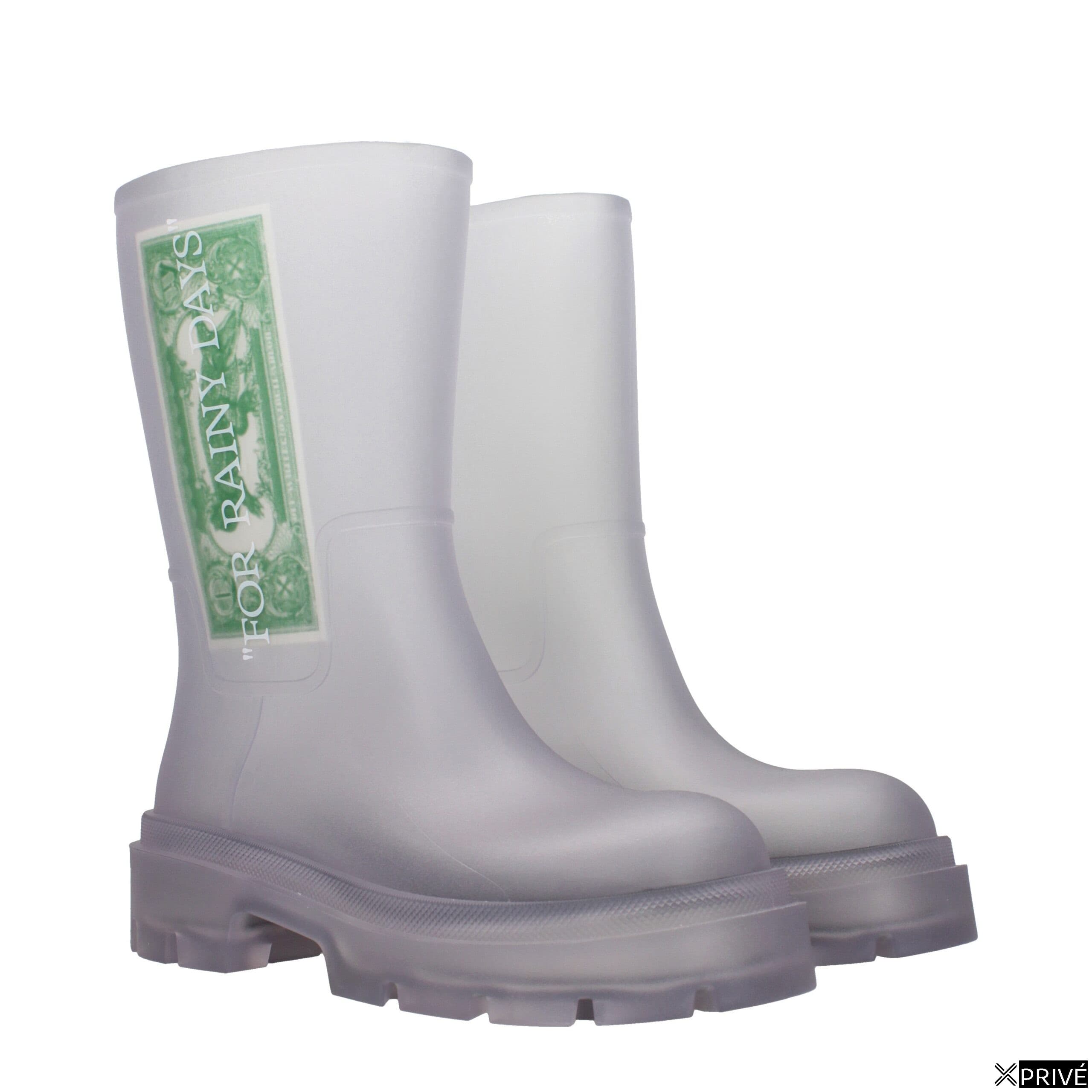 Bottes transparentes en PVC — 2