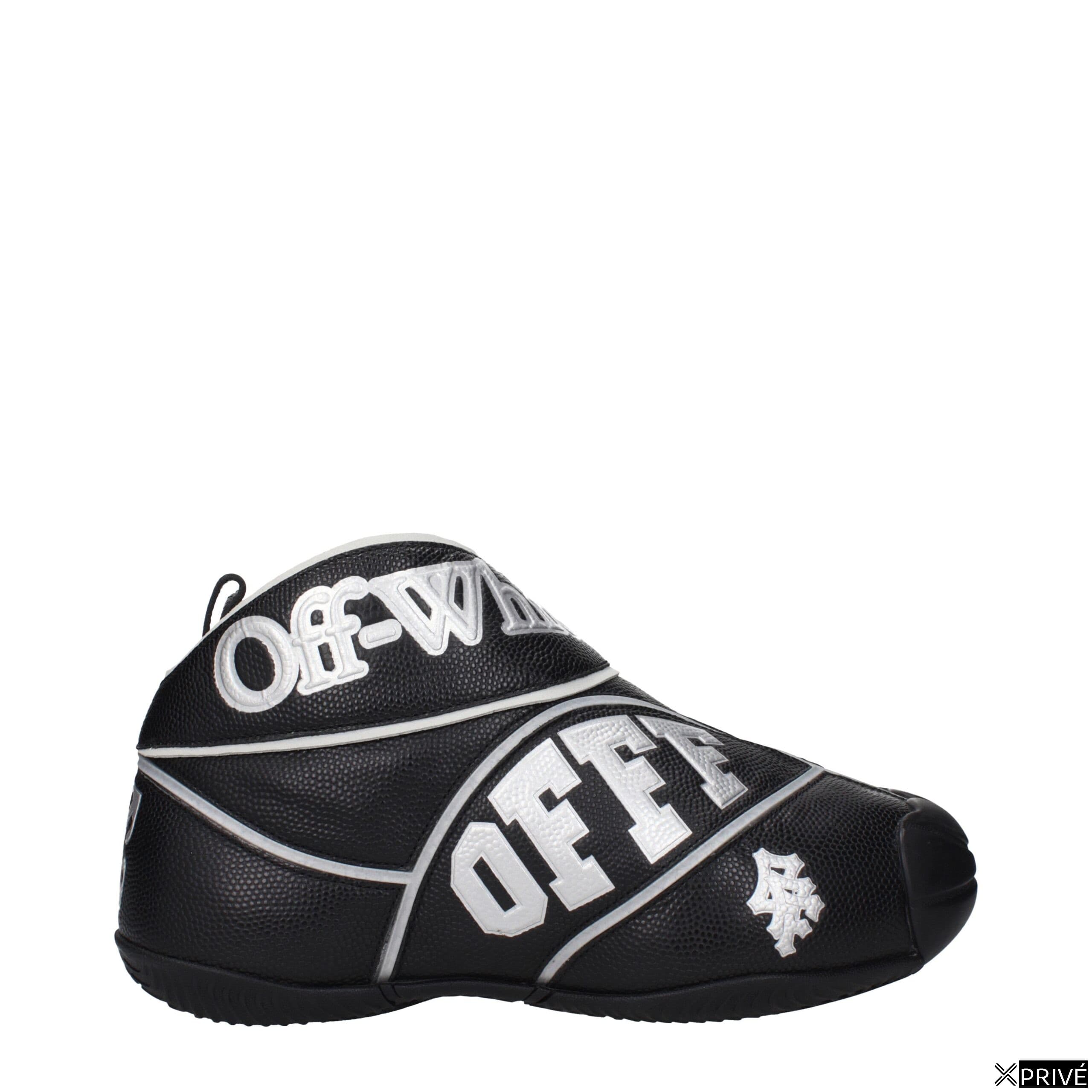 Chaussures de sport noires en Cuir — 1