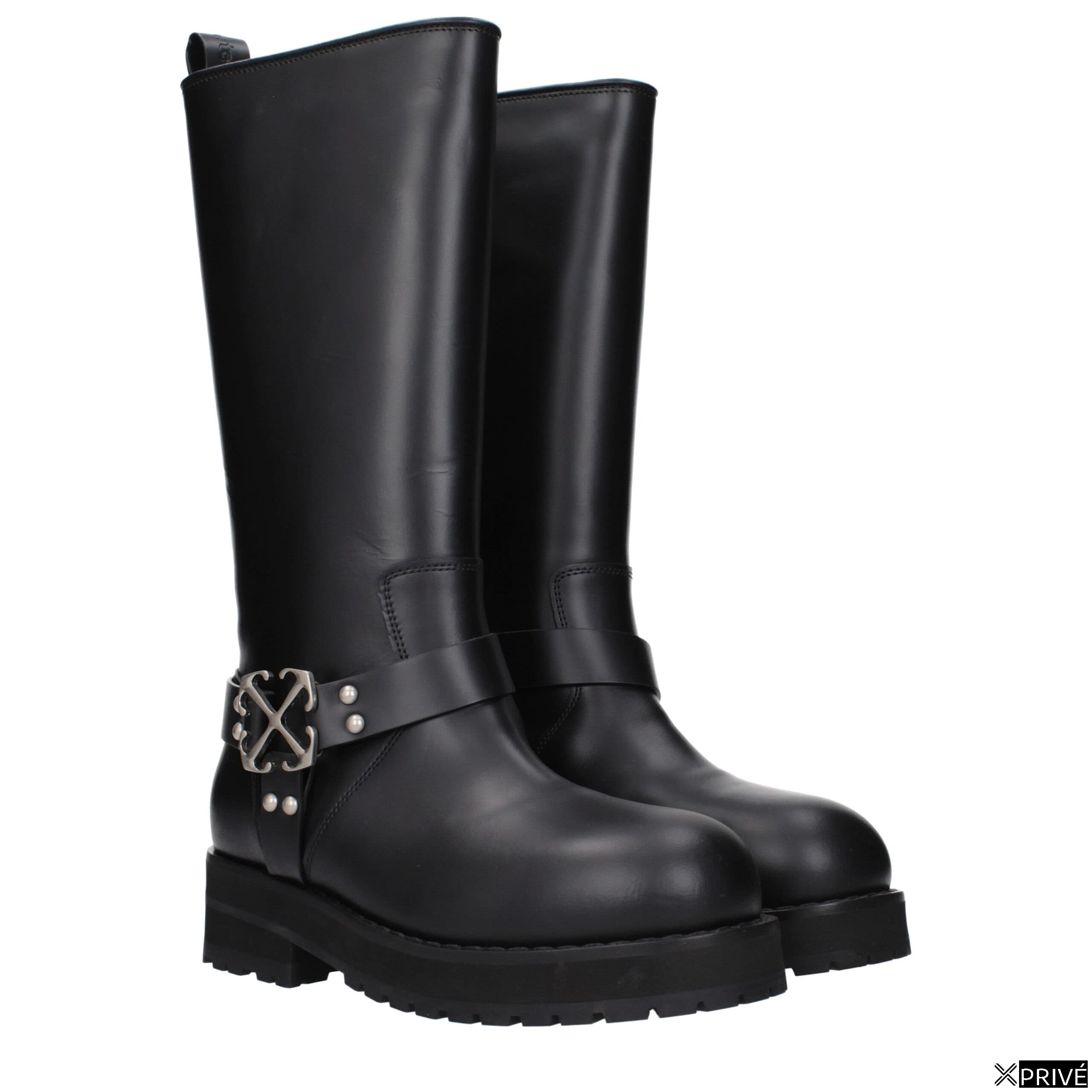 Bottes noires en Cuir — 2