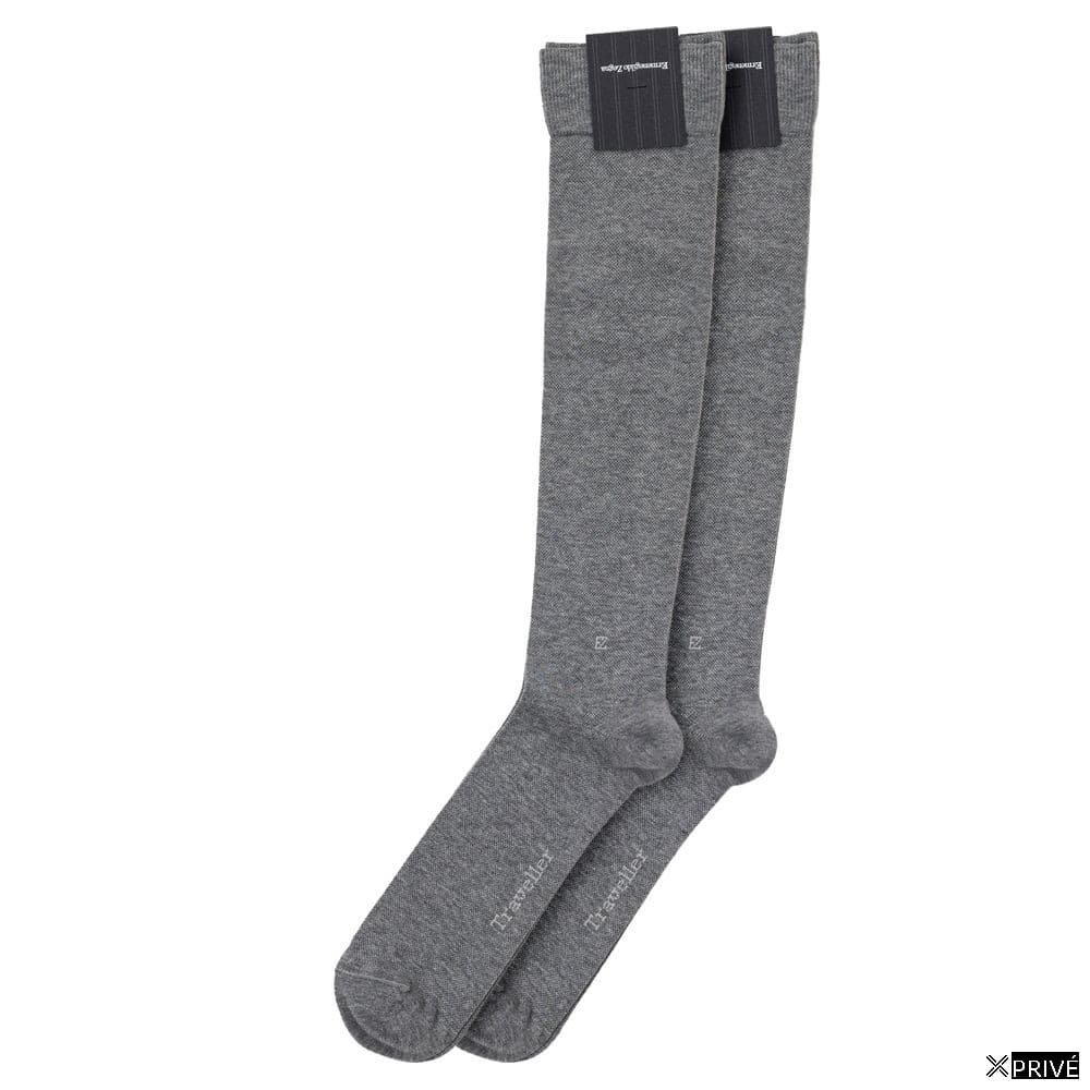 Chaussettes grises en Coton — 1