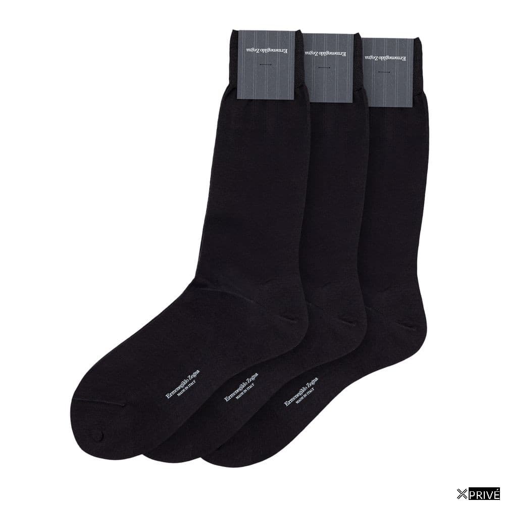 Chaussettes grises en Coton — 1