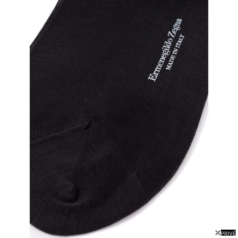 Chaussettes grises en Coton — 2