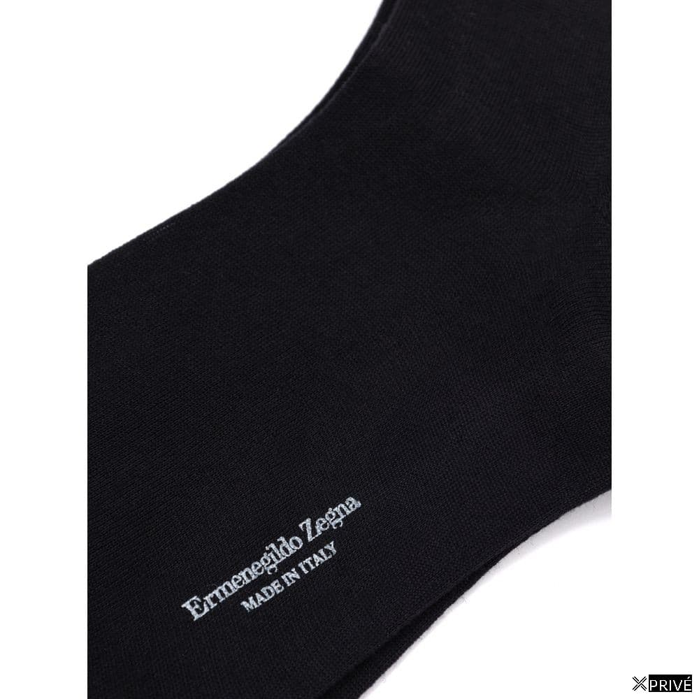 Chaussettes noires en Laine — 4
