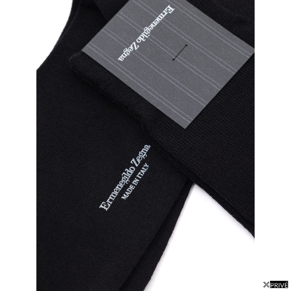 Chaussettes noires en Laine — 2
