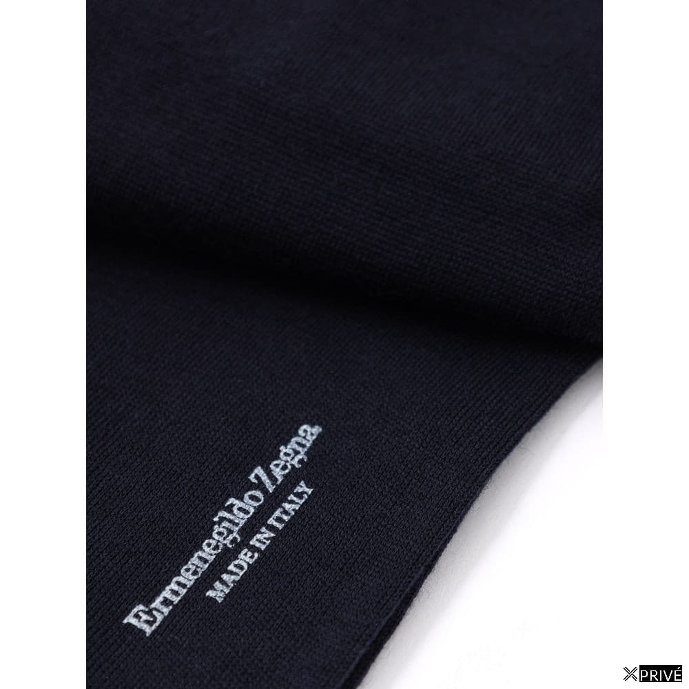 Chaussettes bleu marine en Laine — 2