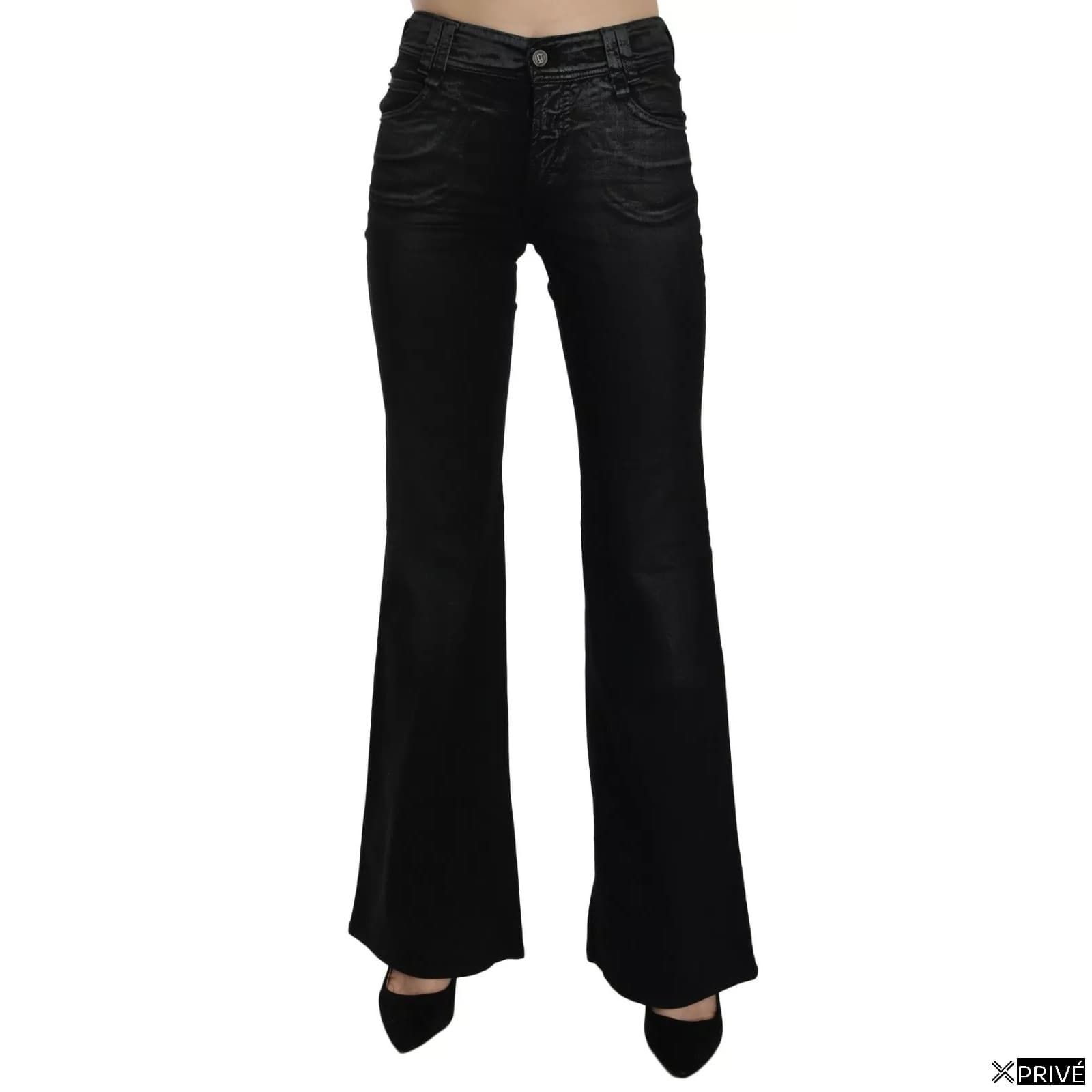 Jeans noir en Coton — 1