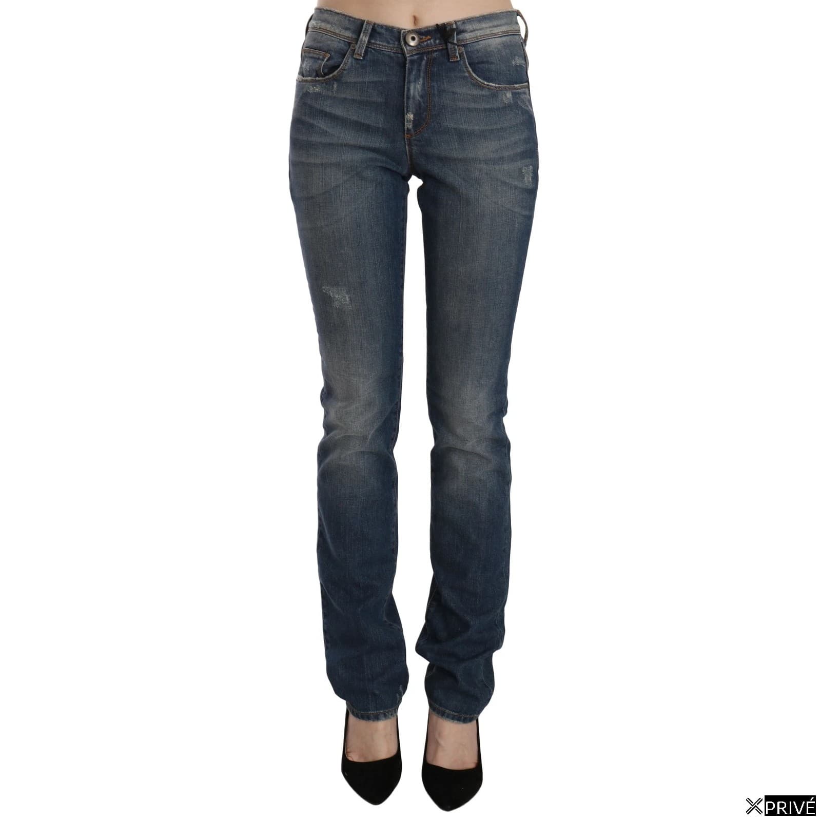 Jeans bleu en Coton — 1