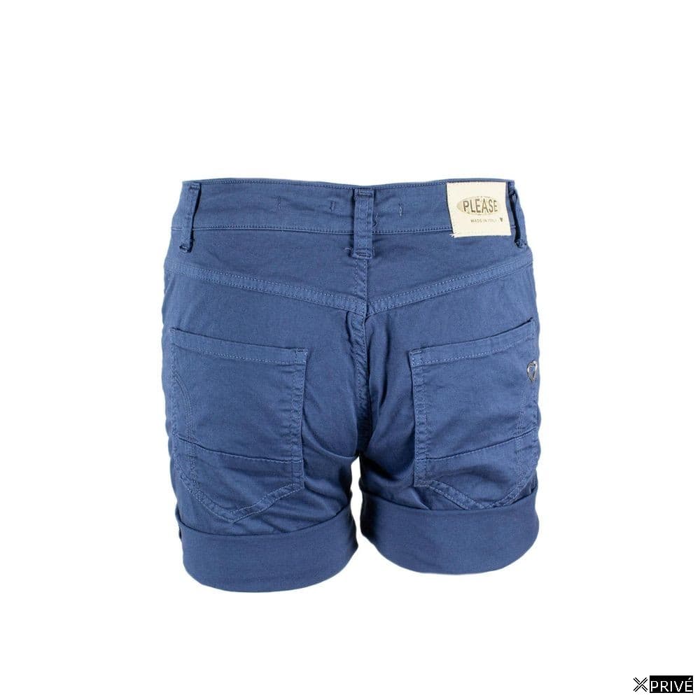 Short bleu en Coton — 2