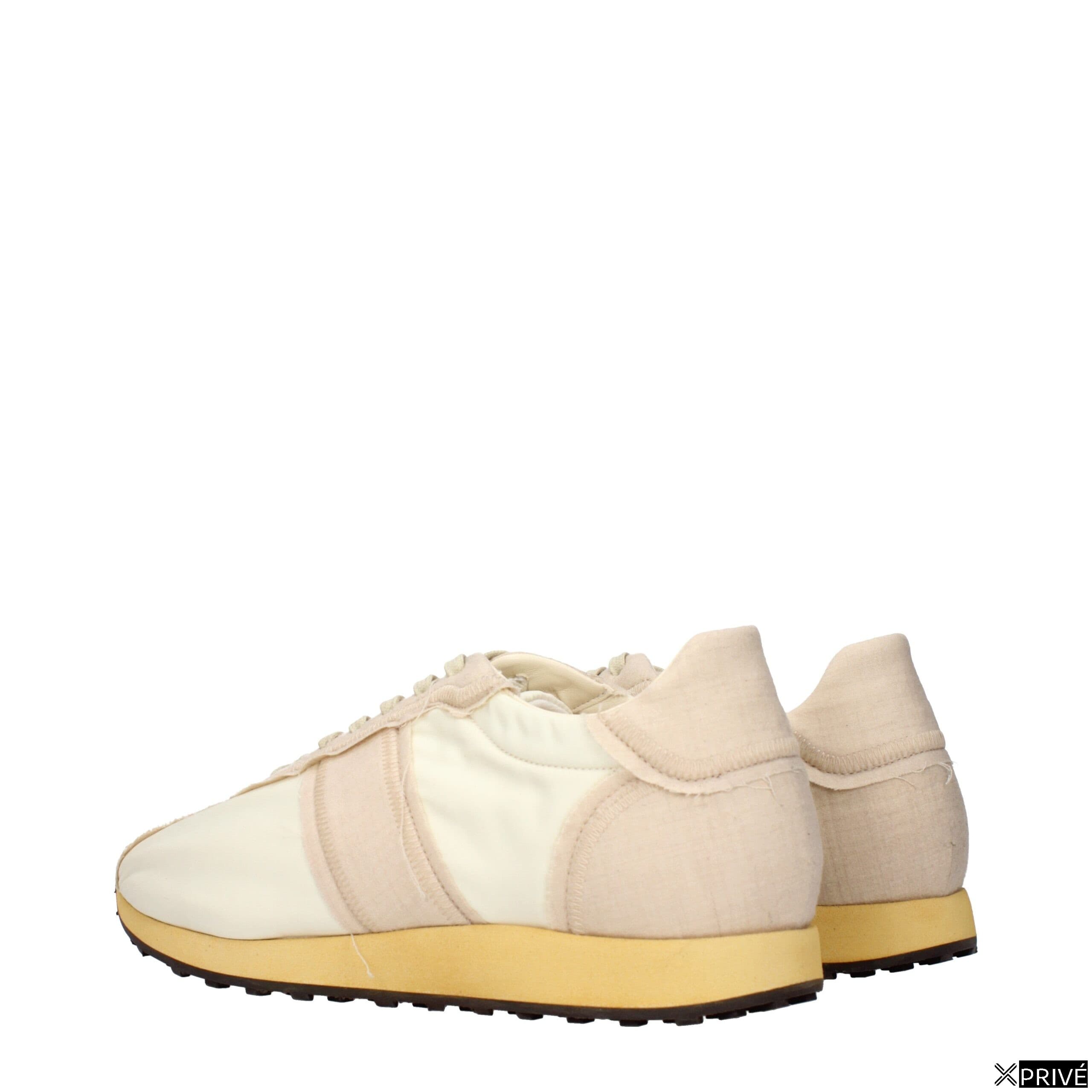 Chaussures de sport beiges en Tissu — 4
