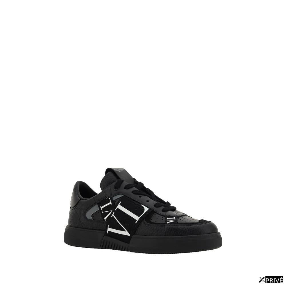 Chaussures de sport noires en Caoutchouc — 2