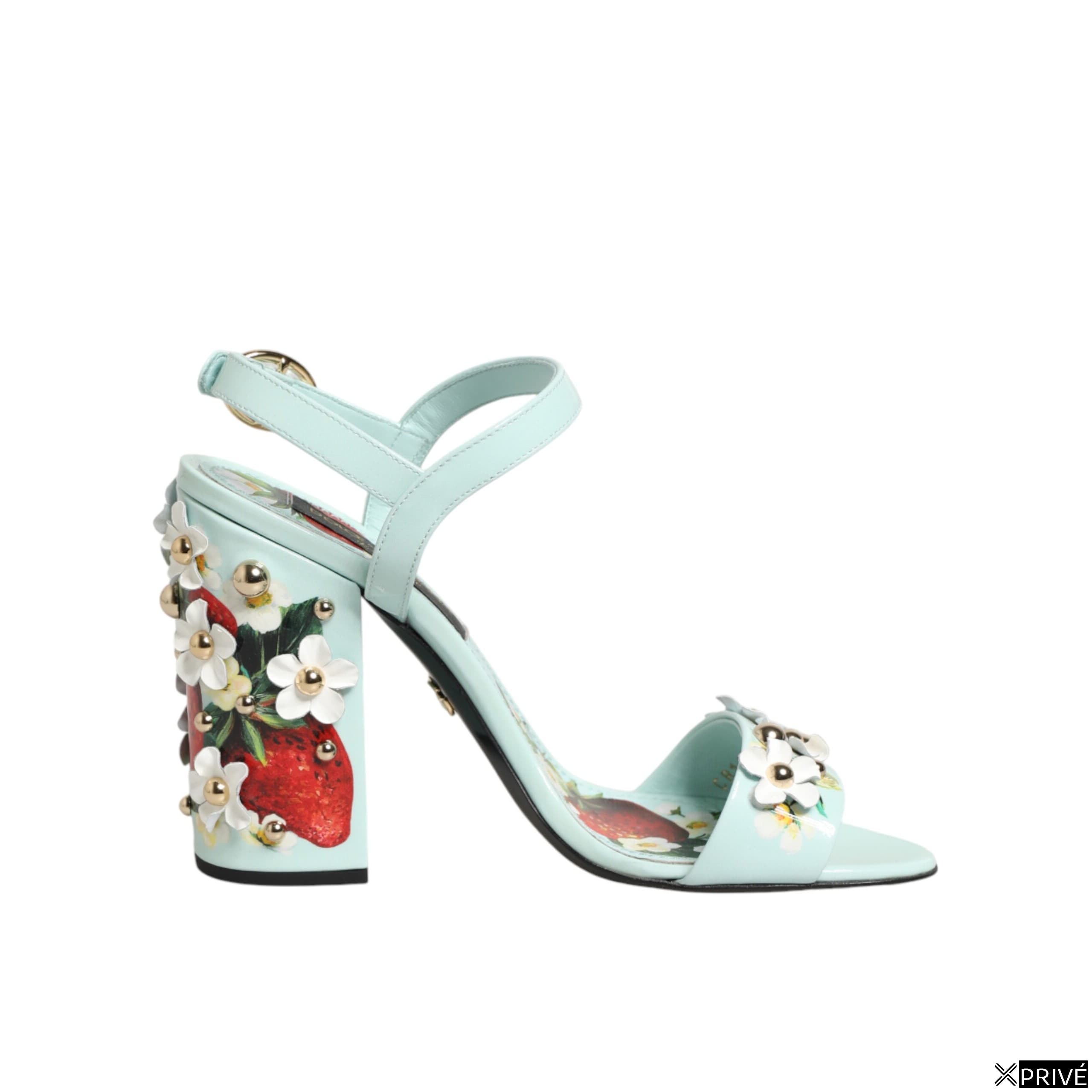 Sandales vertes en 100lf — 1