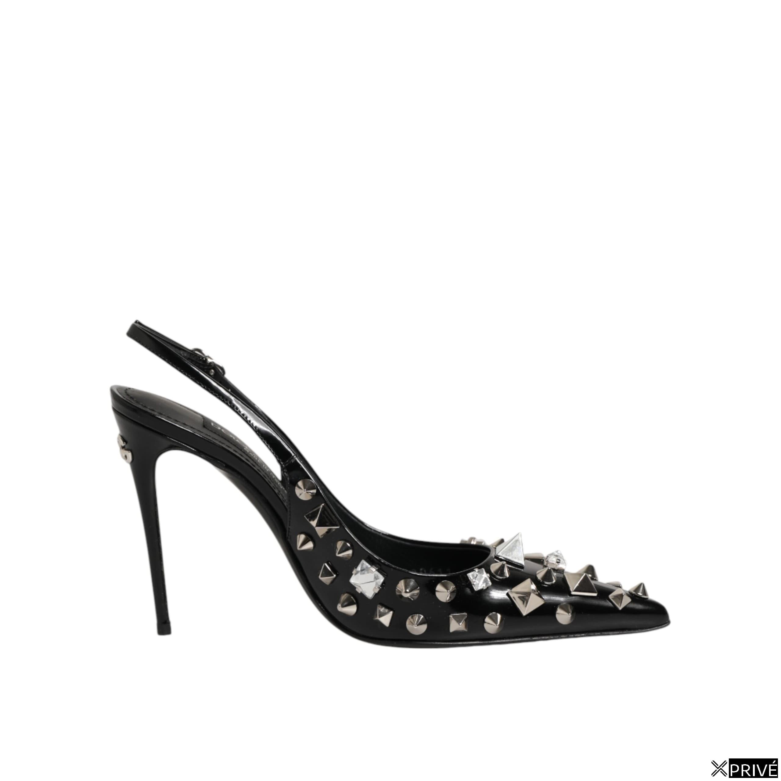 Sandales noires en 100lf — 1